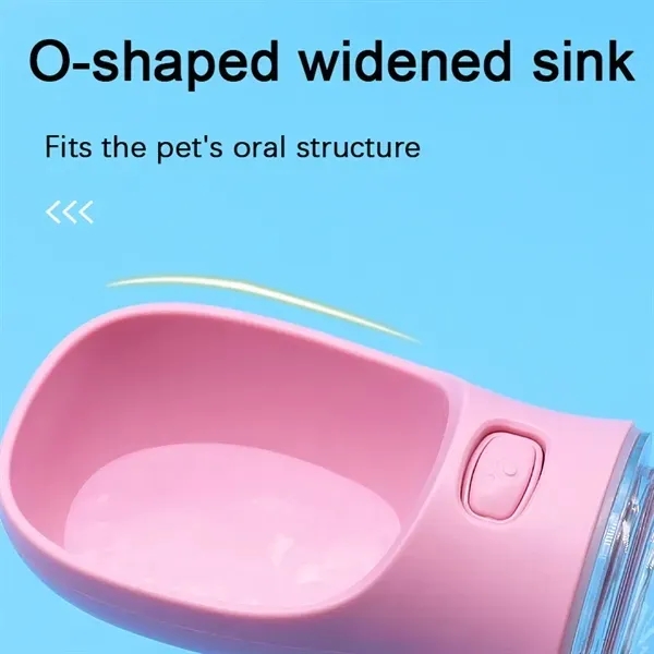 Portable Pet Travel Water Cup with 18 oz for Use 6