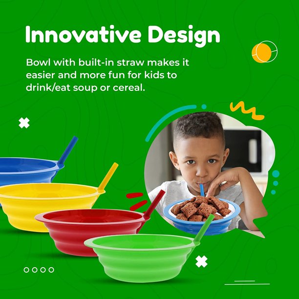 Kids Straws Bowls 3