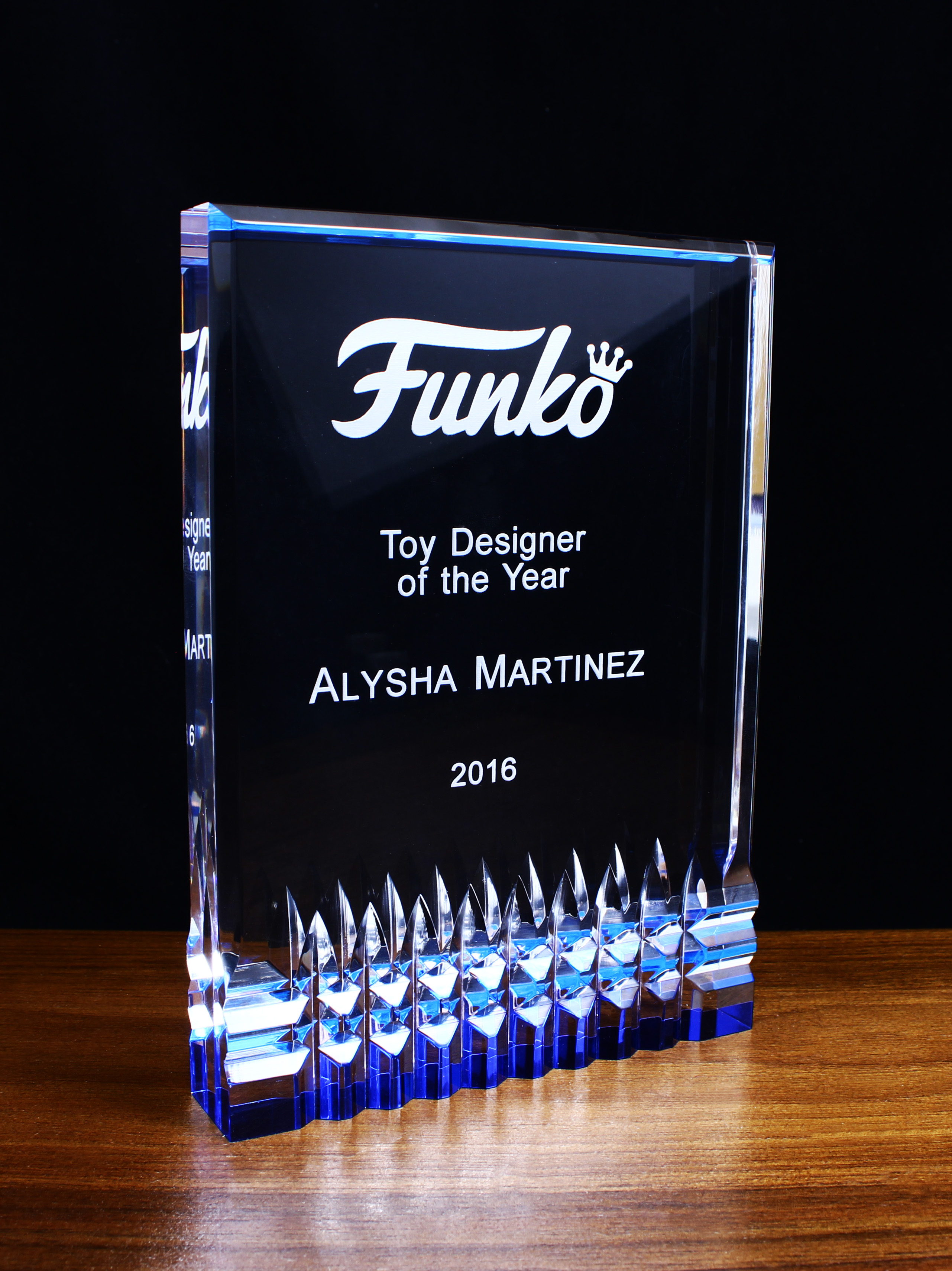 7" Lucite Reflection Award 1