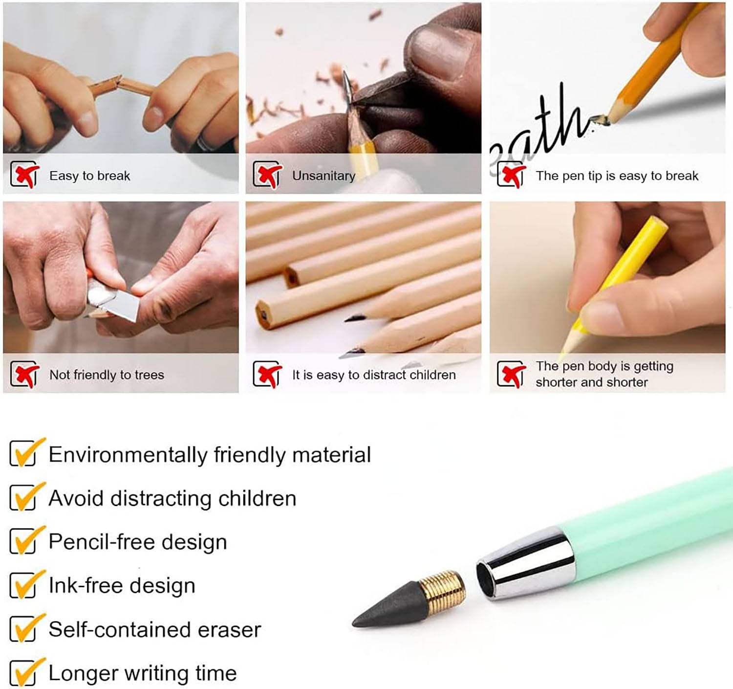 Pencil With Eraser 5