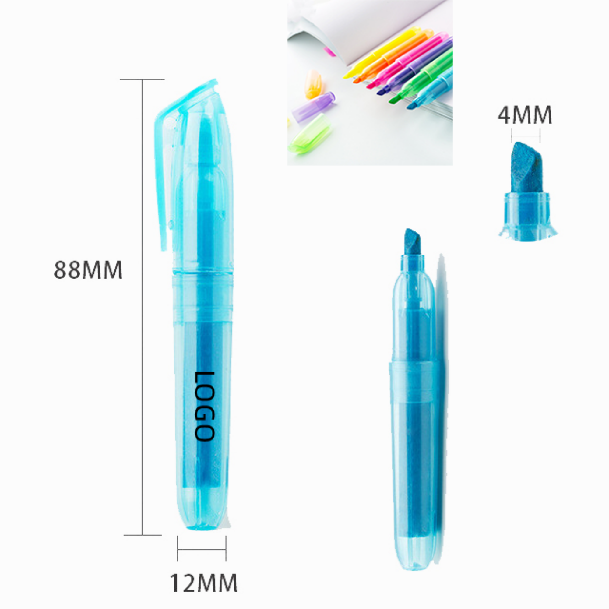 Classic Office Chisel Tip Marker Pen 1