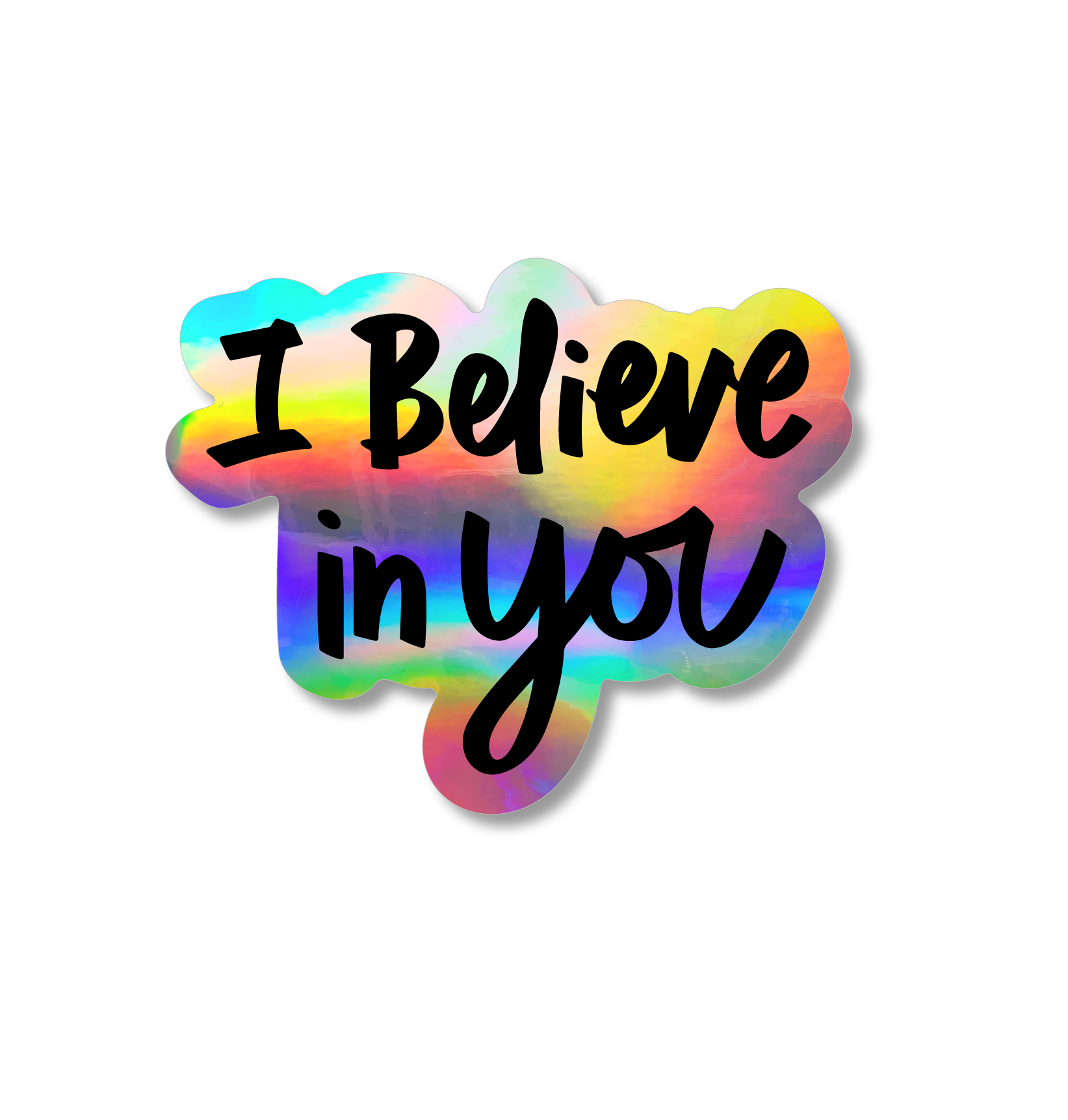 Holographic Rainbow Stickers | Decals | Labels 1