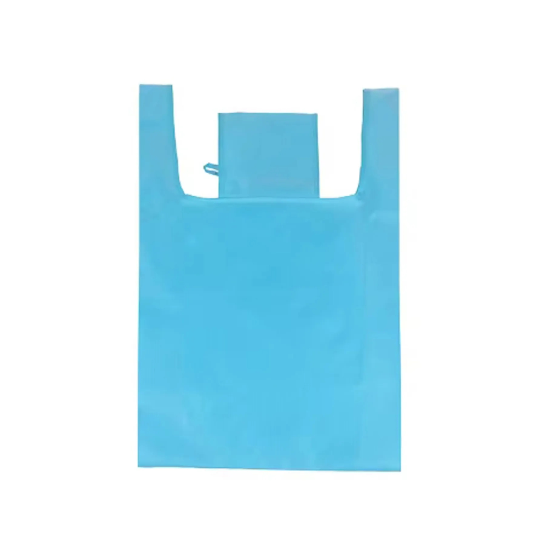 Portable Folding Supermarket Advertising Shopping Bag 2