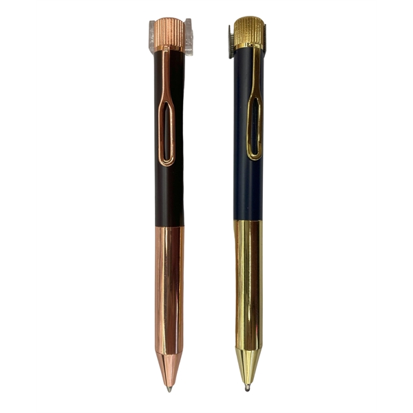 Geneva™ Burrow Chrome Gift Executive Pen 2