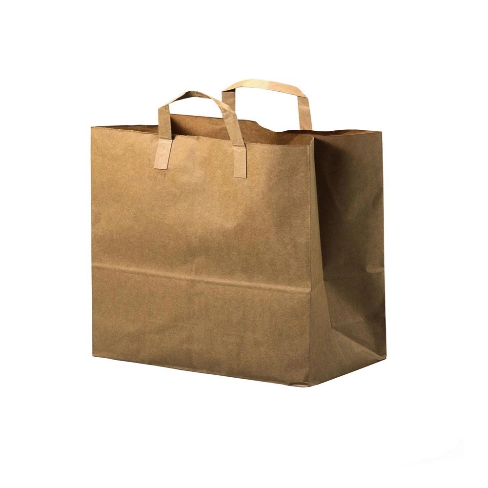 Kraft paper handle bag 6