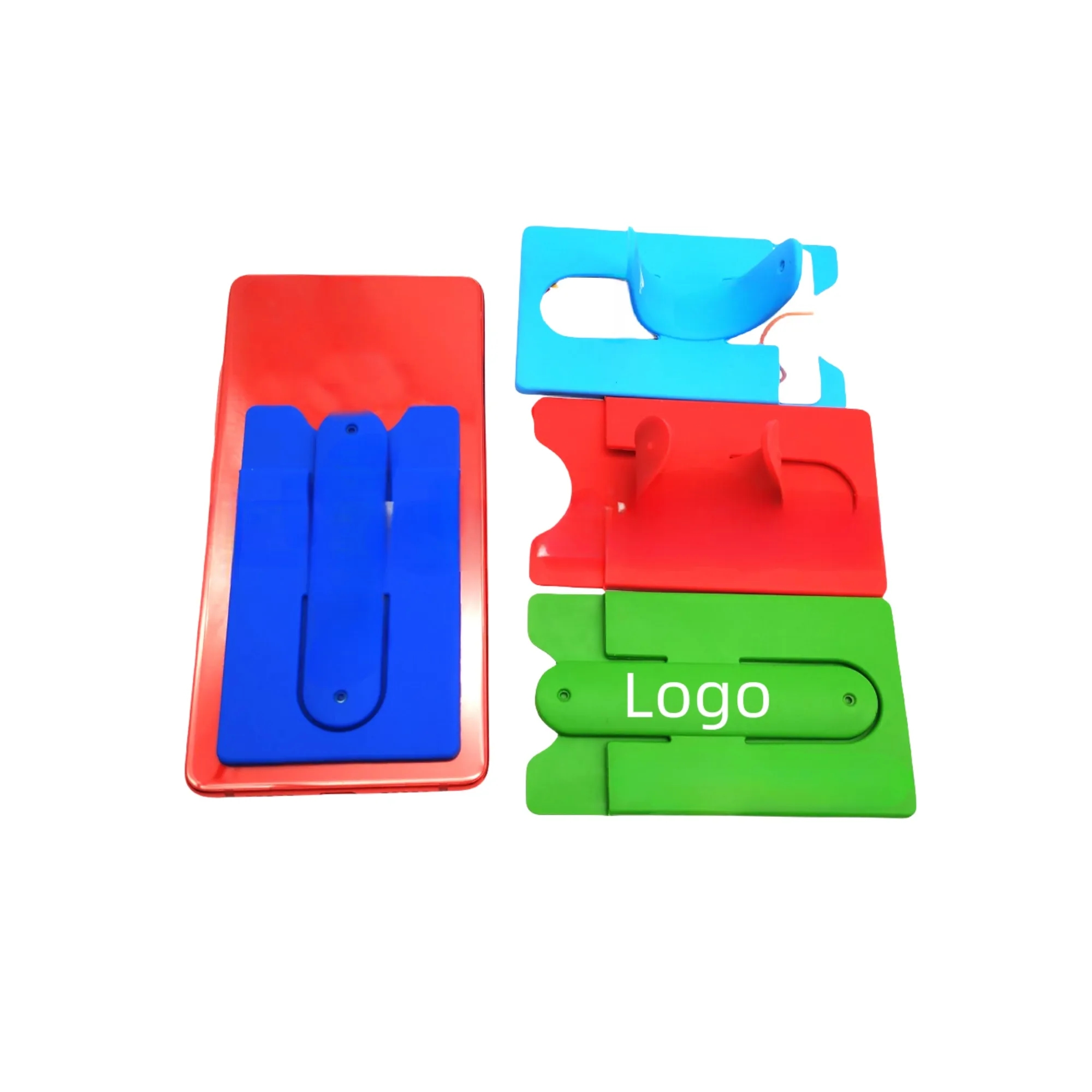 Silicone Multi Function Phone Kickstand Wallet 3