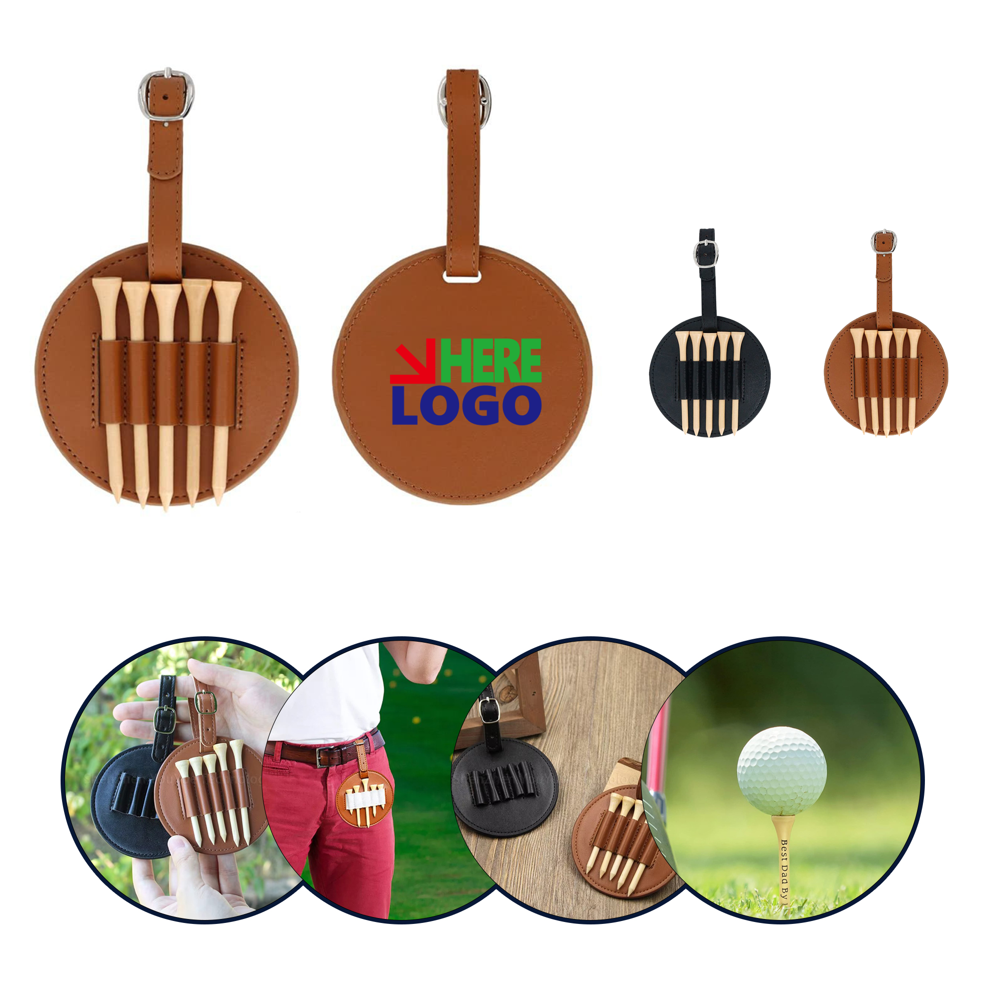Golf tees organizer bag 3