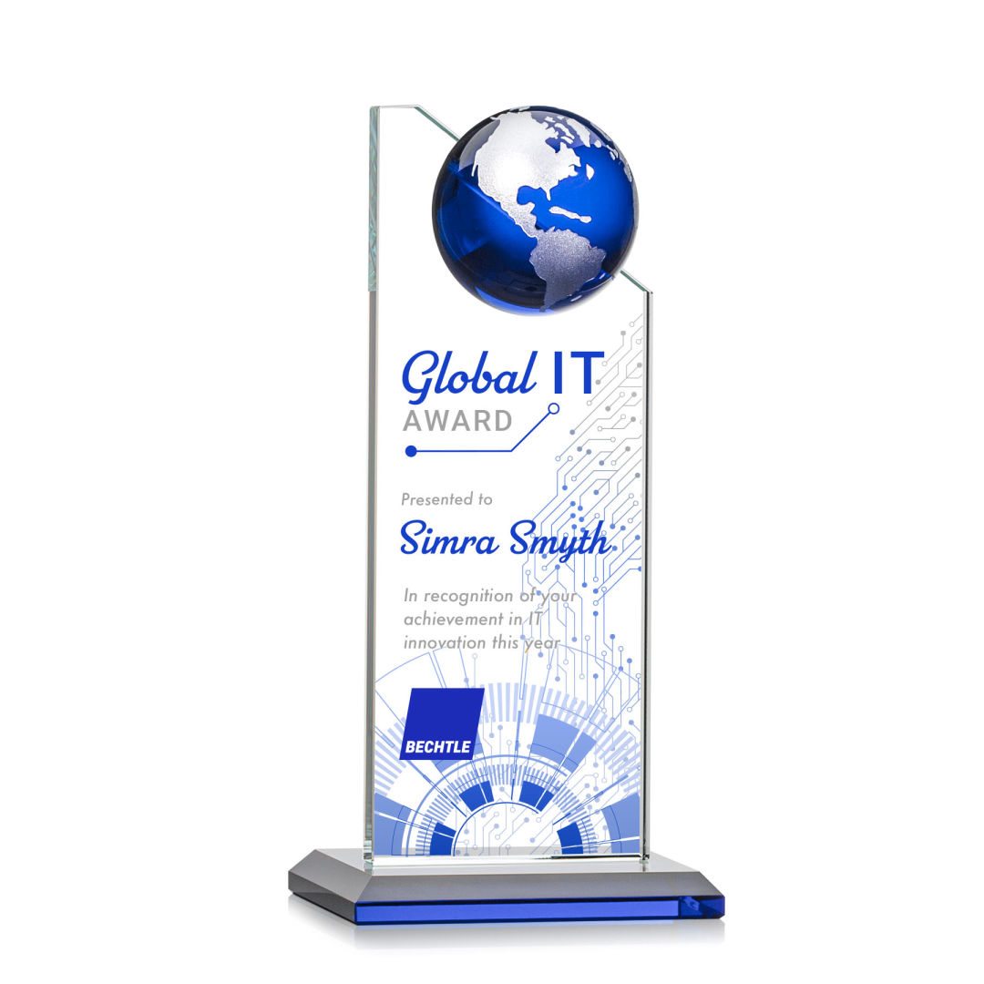 Arden VividPrint™ Award - Blue/Silver 3
