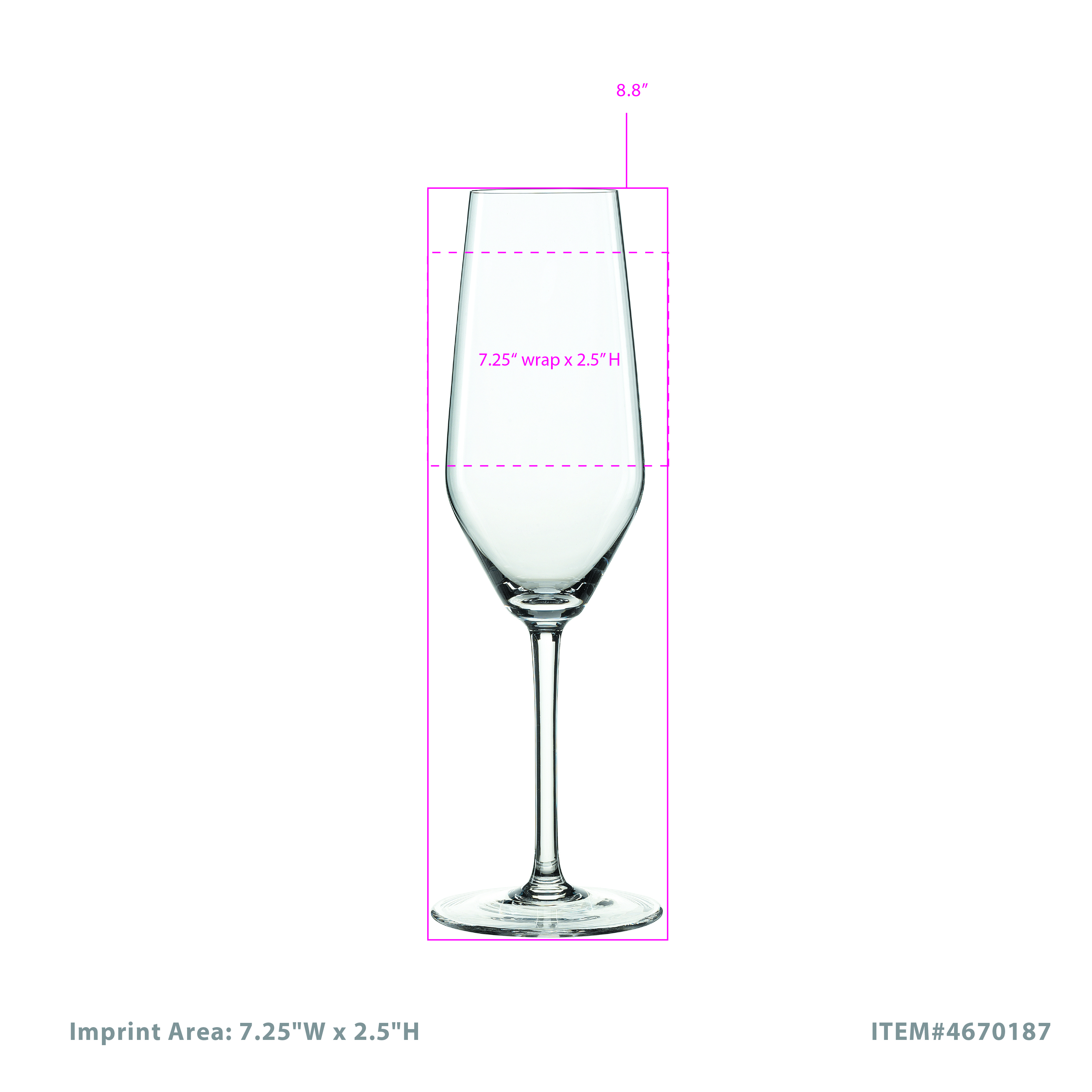 Spiegelau Style 8.5oz Champagne Flute, set of 4 1