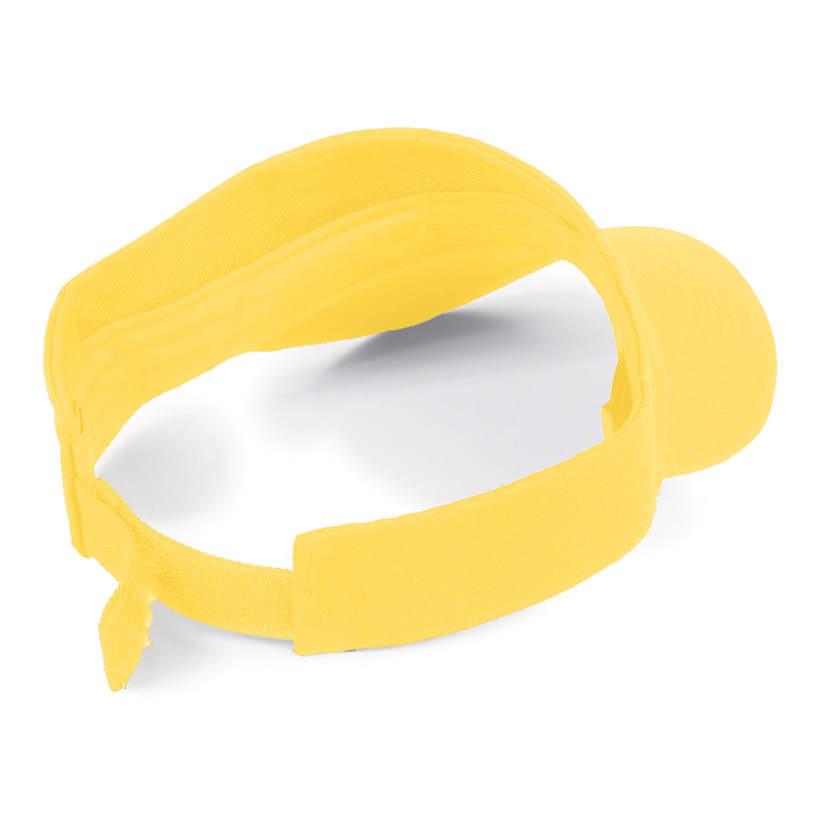 Kids' Stock Solid Color Polyester Visor - Sports Style 36