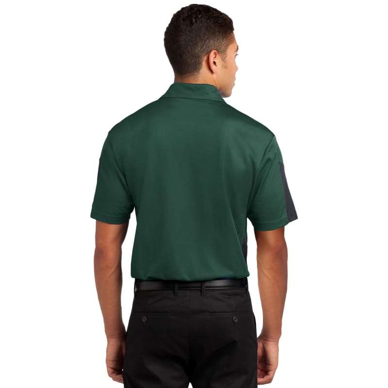 Sport-Tek PosiCharge Active Textured Colorblock Polo. 35