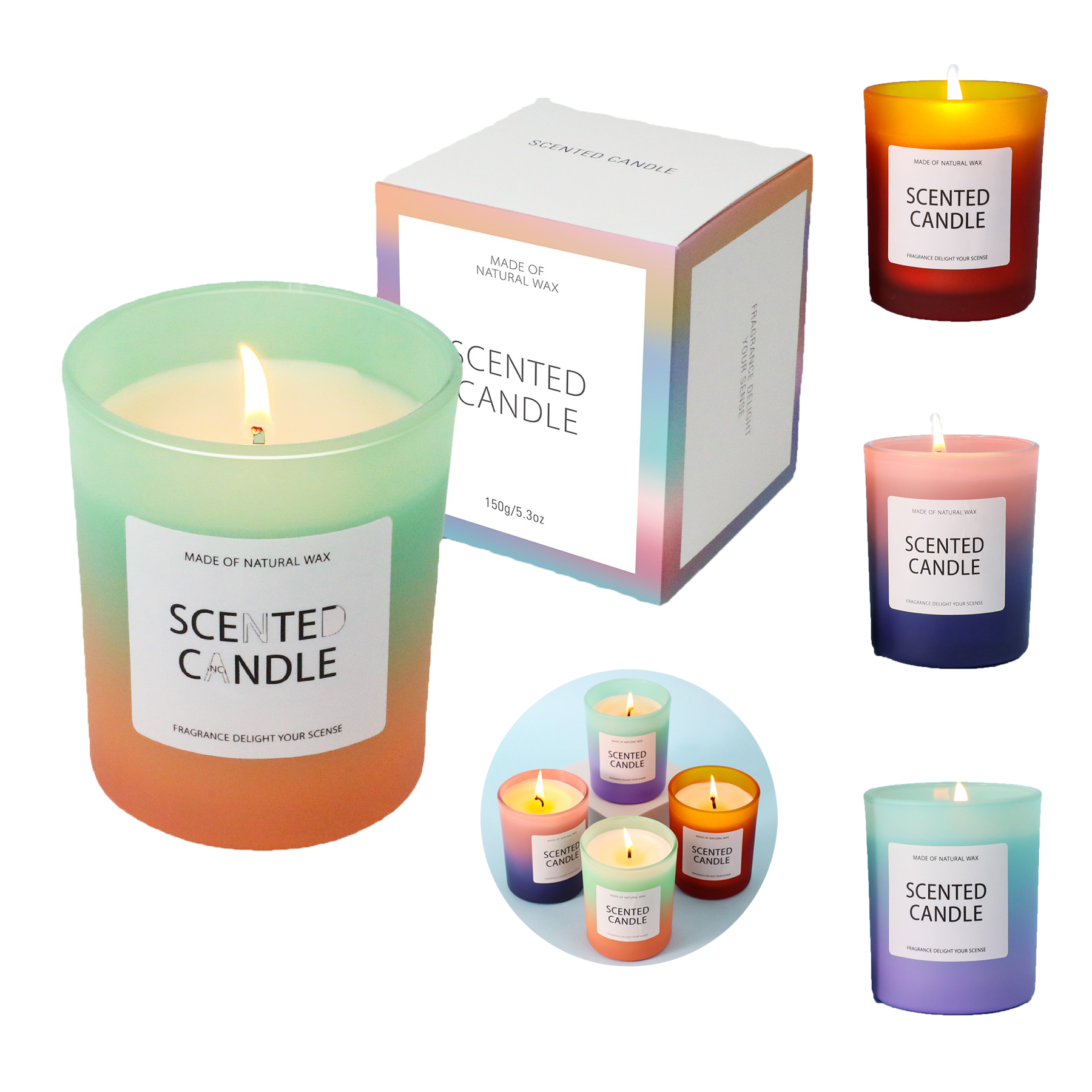 Soy Candles For Home Scented 2