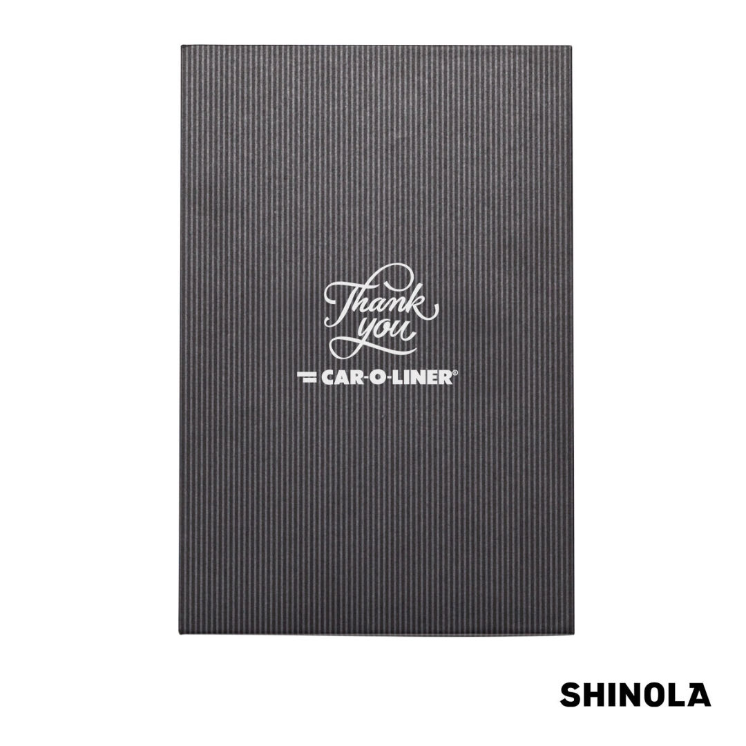 Shinola® HardCover Journal/Clicker Pen Gift Set - (M) 30