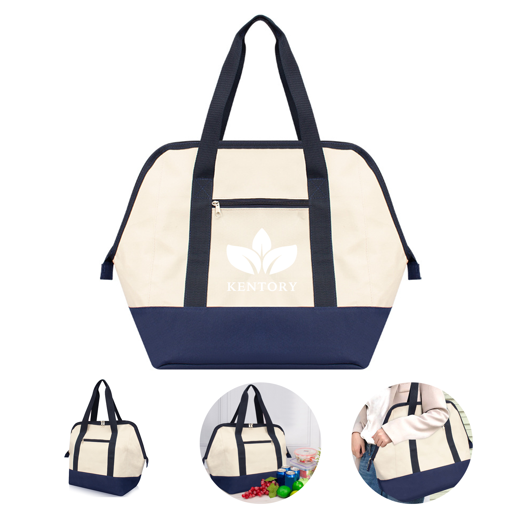Insulated Reusable Food Bag For Groceries 2