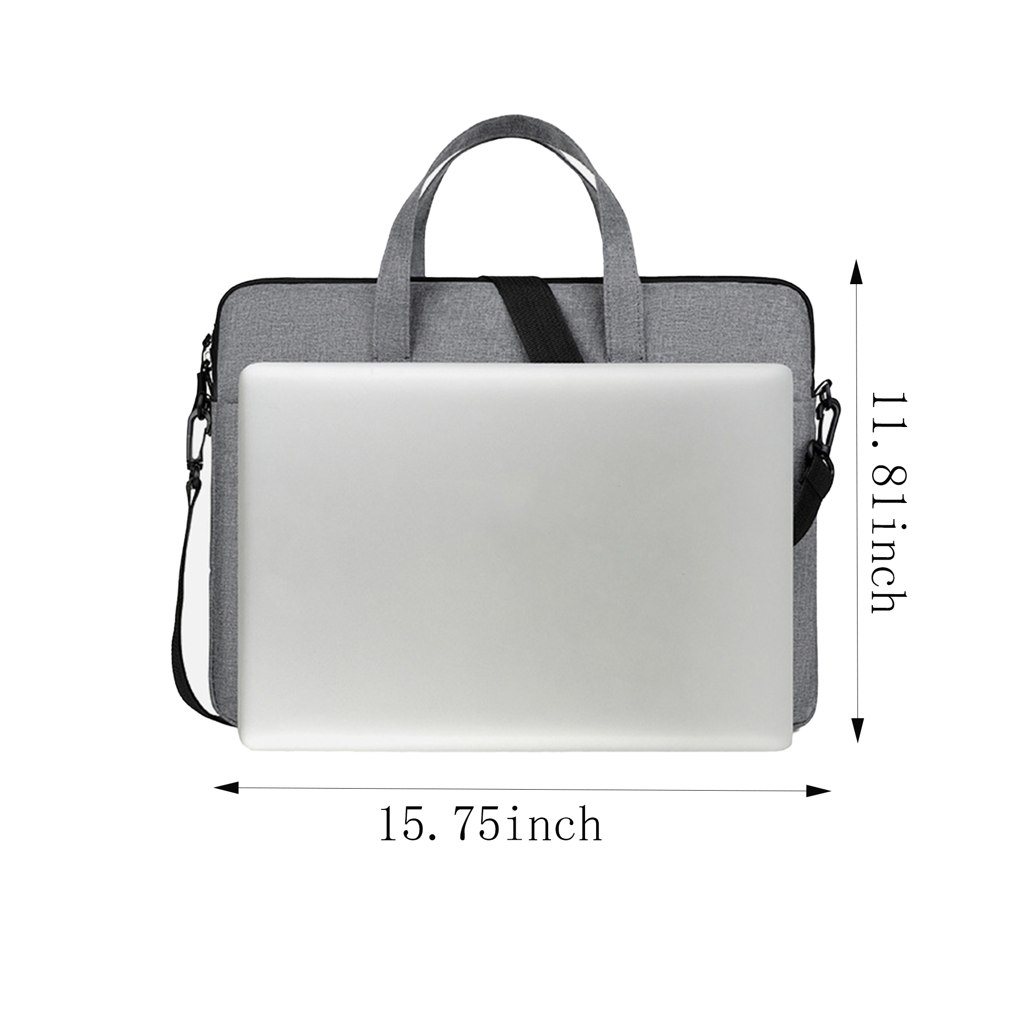 MOQ50 Durable 15.7 Inch Oxford Cloth Laptop Carrying Case 4