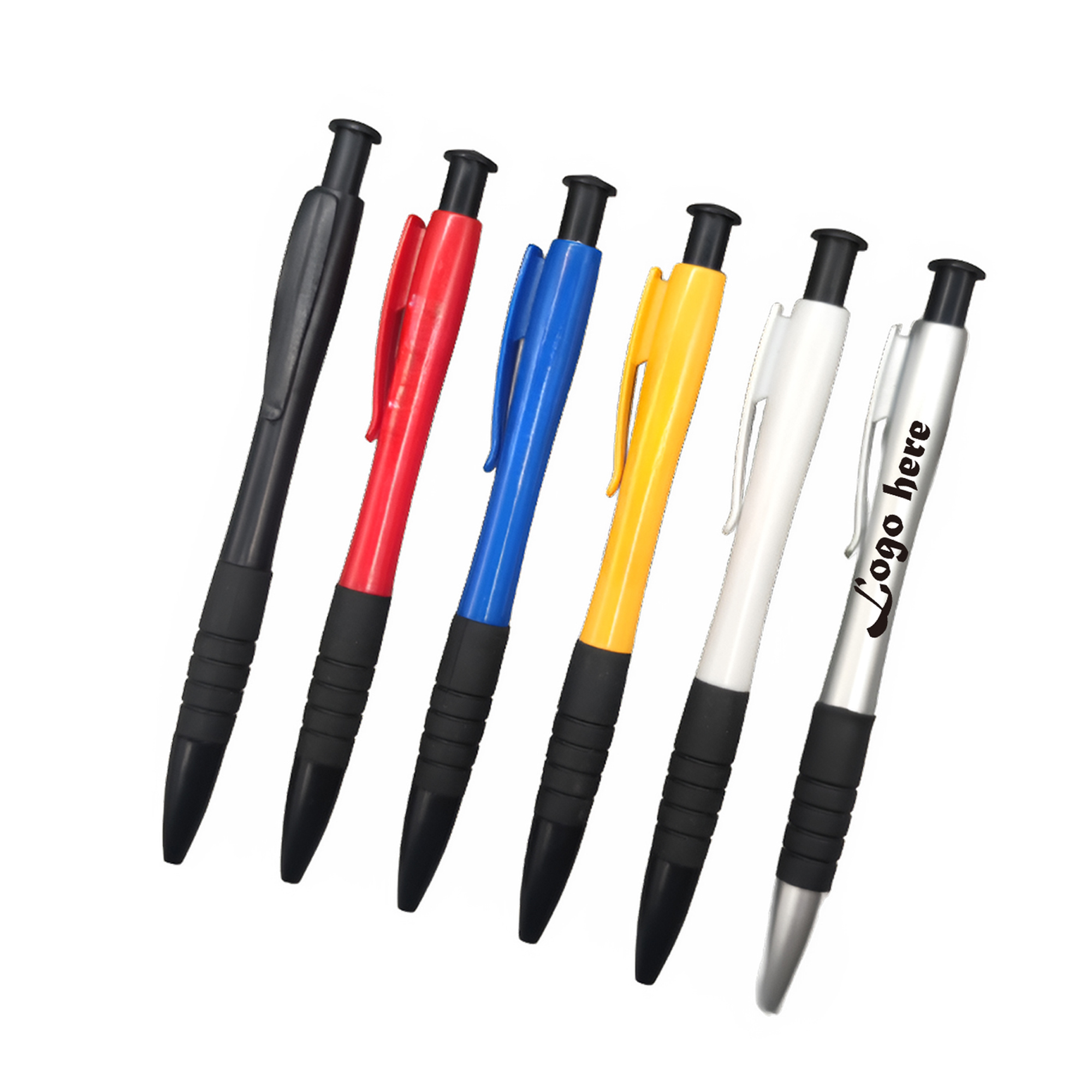 MOQ50 Personalized Plastic Ballpoint Pen Office Gift 1