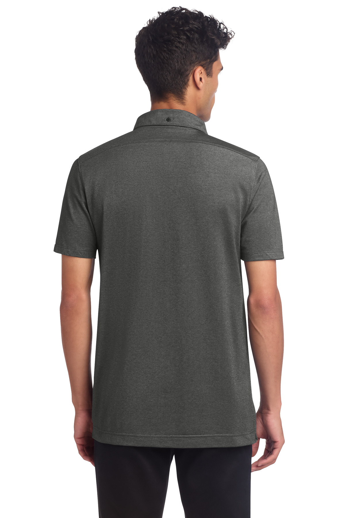 Mercer+Mettle Stretch Pique Full-Button Polo MM1006 57