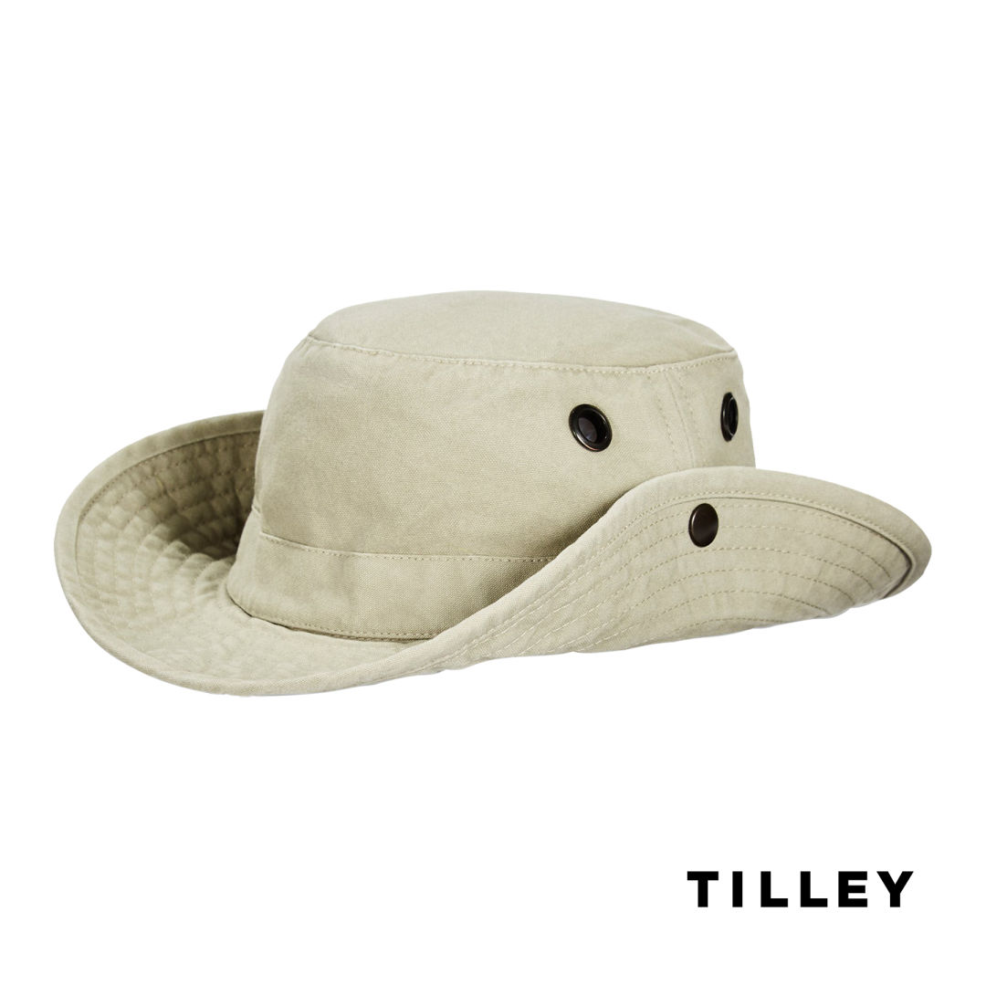 Tilley® Wanderer T3W Bucket Hat - Khaki 38