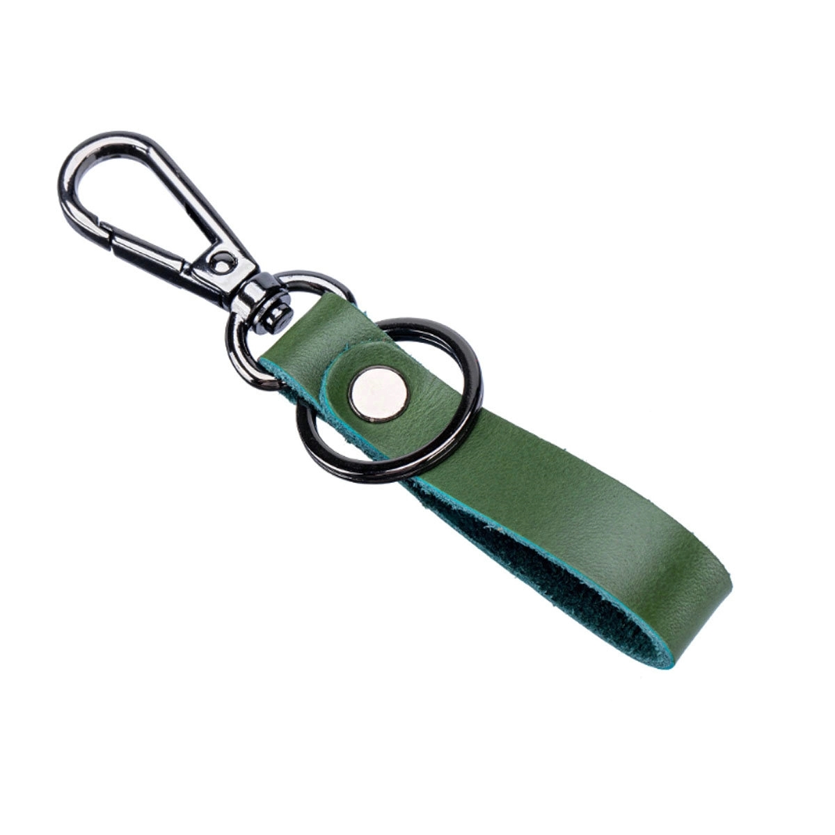 The most Popular Premium Advertising Car Leather Keychain 2