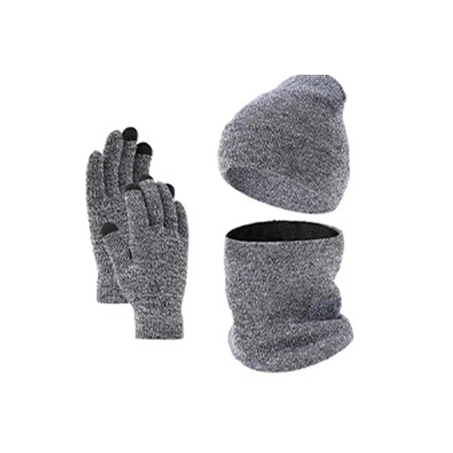 Winter Hat Scarf Gloves Set 7