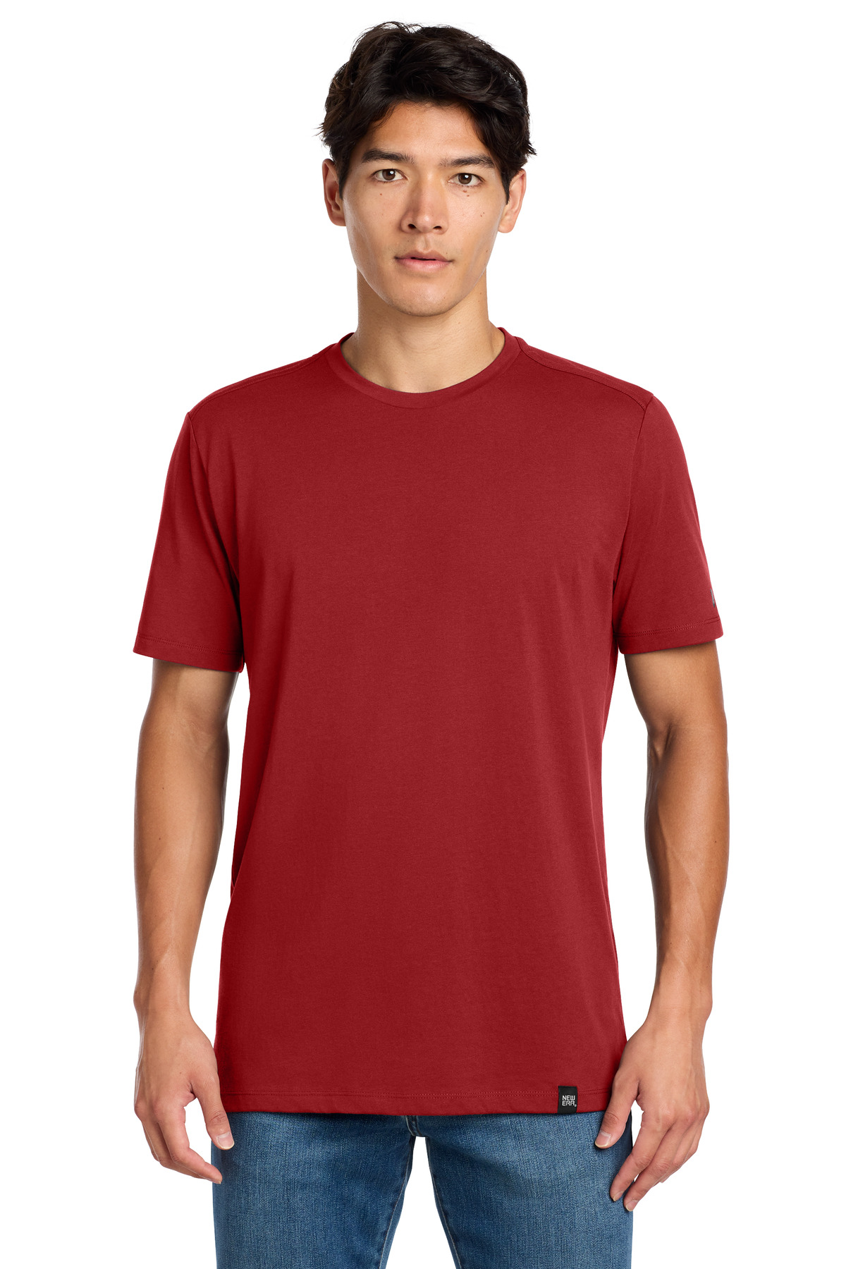 New Era Heritage Blend Crew Tee. NEA100 157