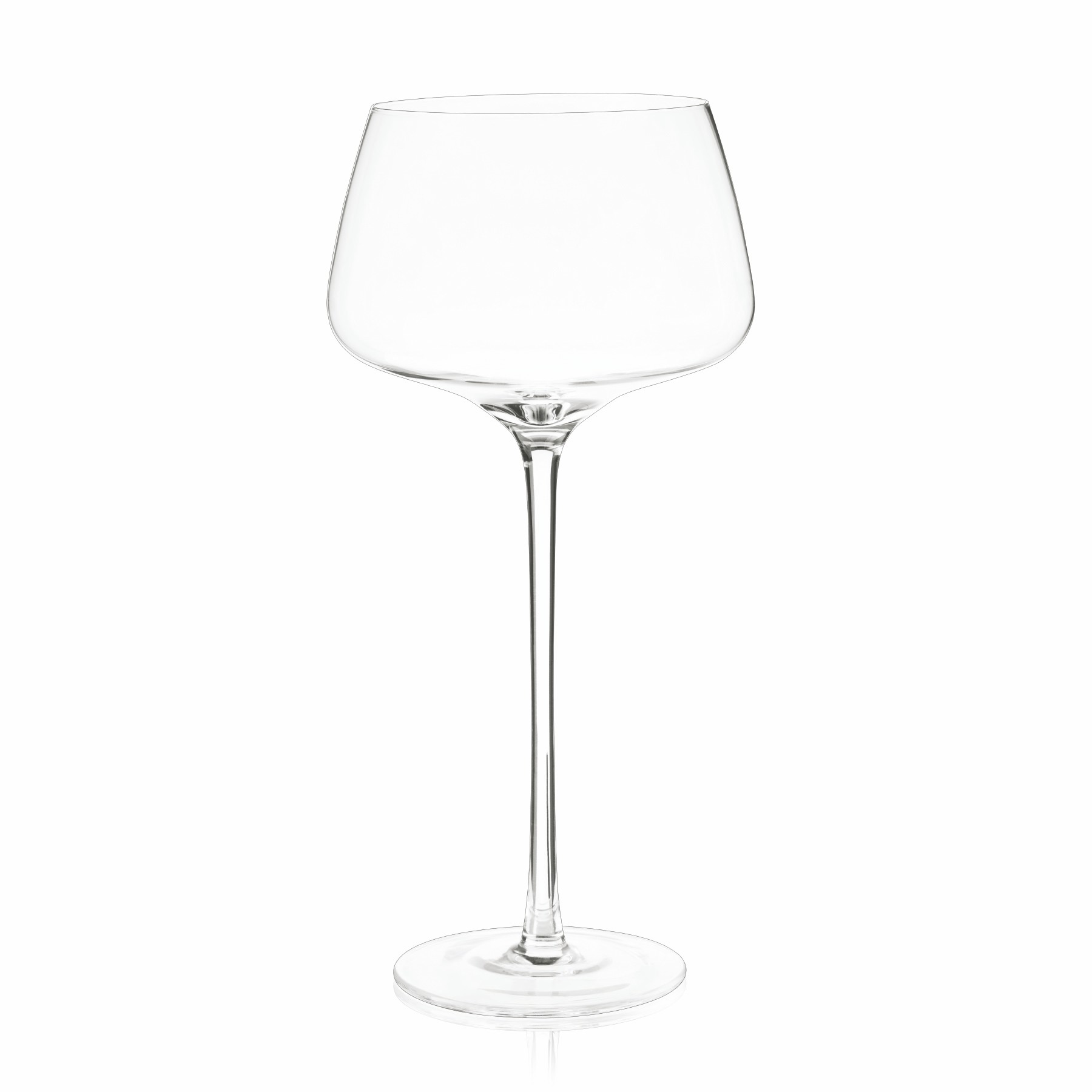 Viski® Angled Crystal Amaro Spritz Glass, set of 2 1