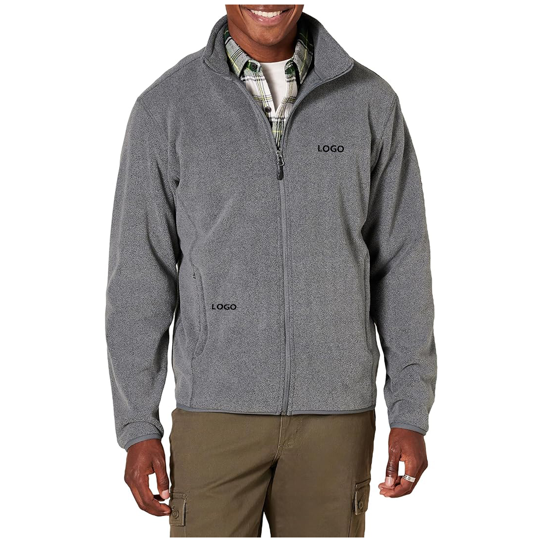 Men's Full Zip Fleece Jacket 11