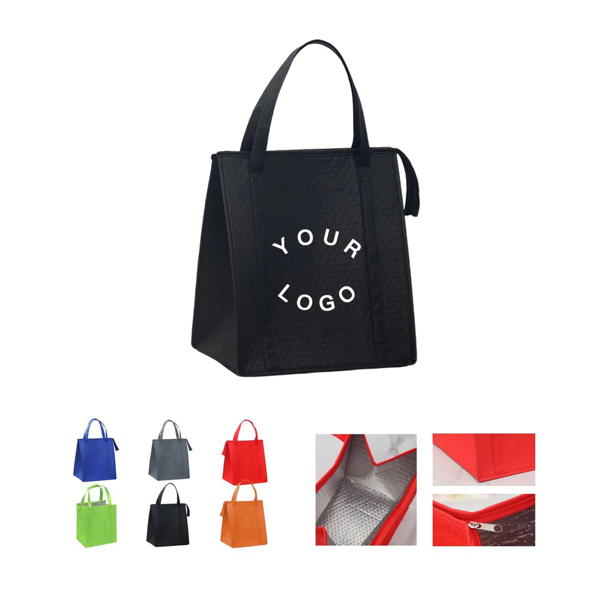 Reusable Polypropylene Grocery Tote with Thermal Protection 6