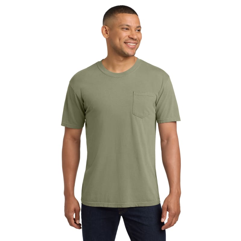 COMFORT COLORS Heavyweight Ring Spun Pocket Tee. 60