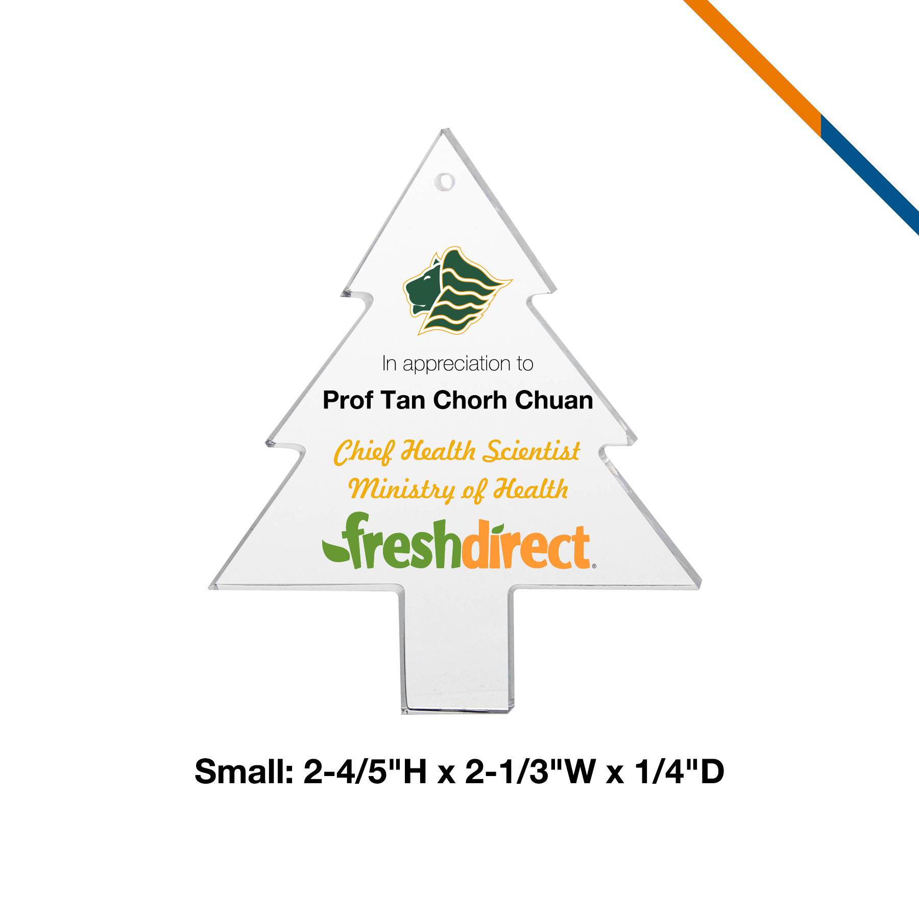 Larissa Tree Award Ornament 5