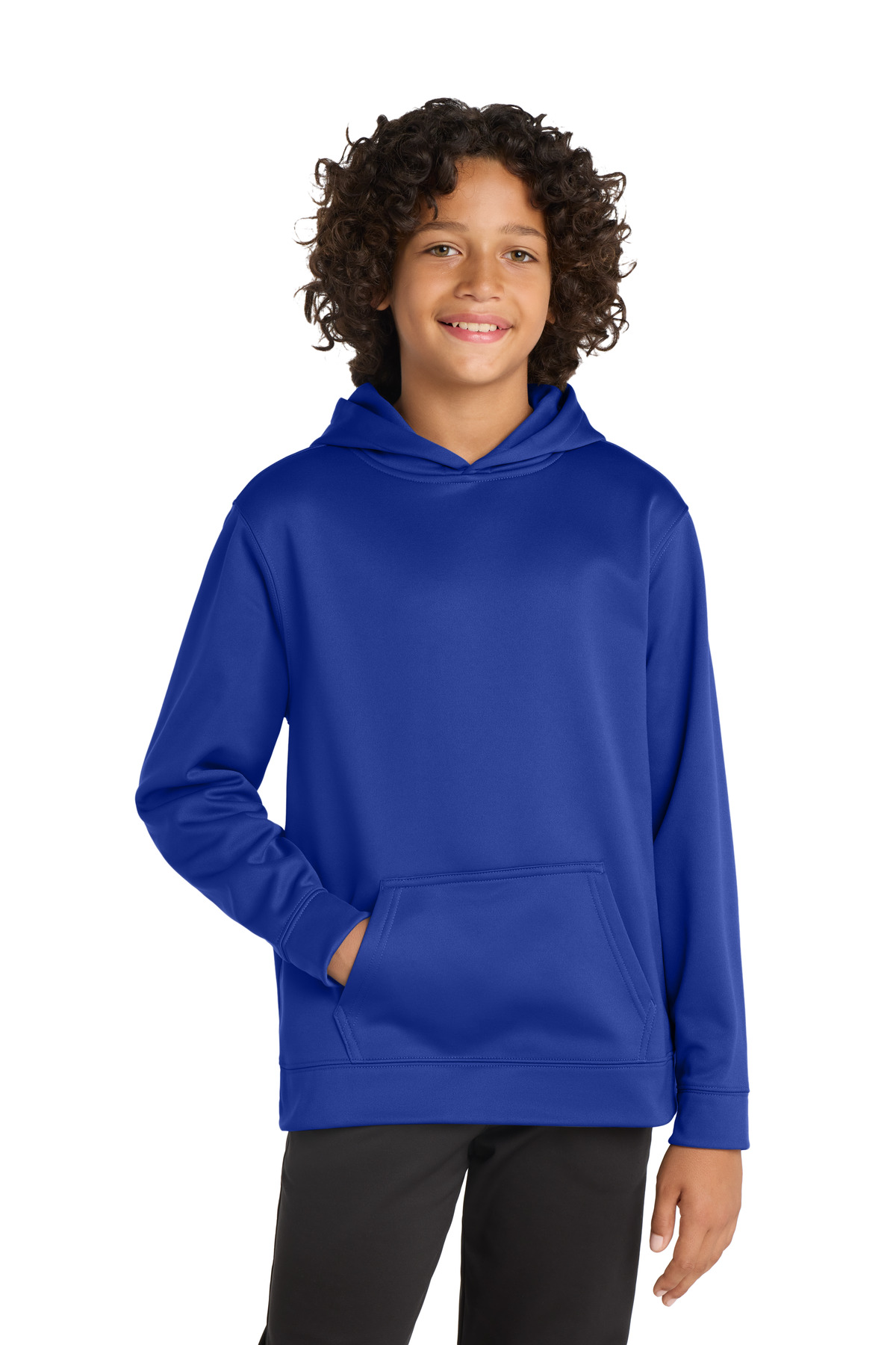 Sport-Tek Youth Sport-Wick Fleece Hooded Pullover. YST244 41