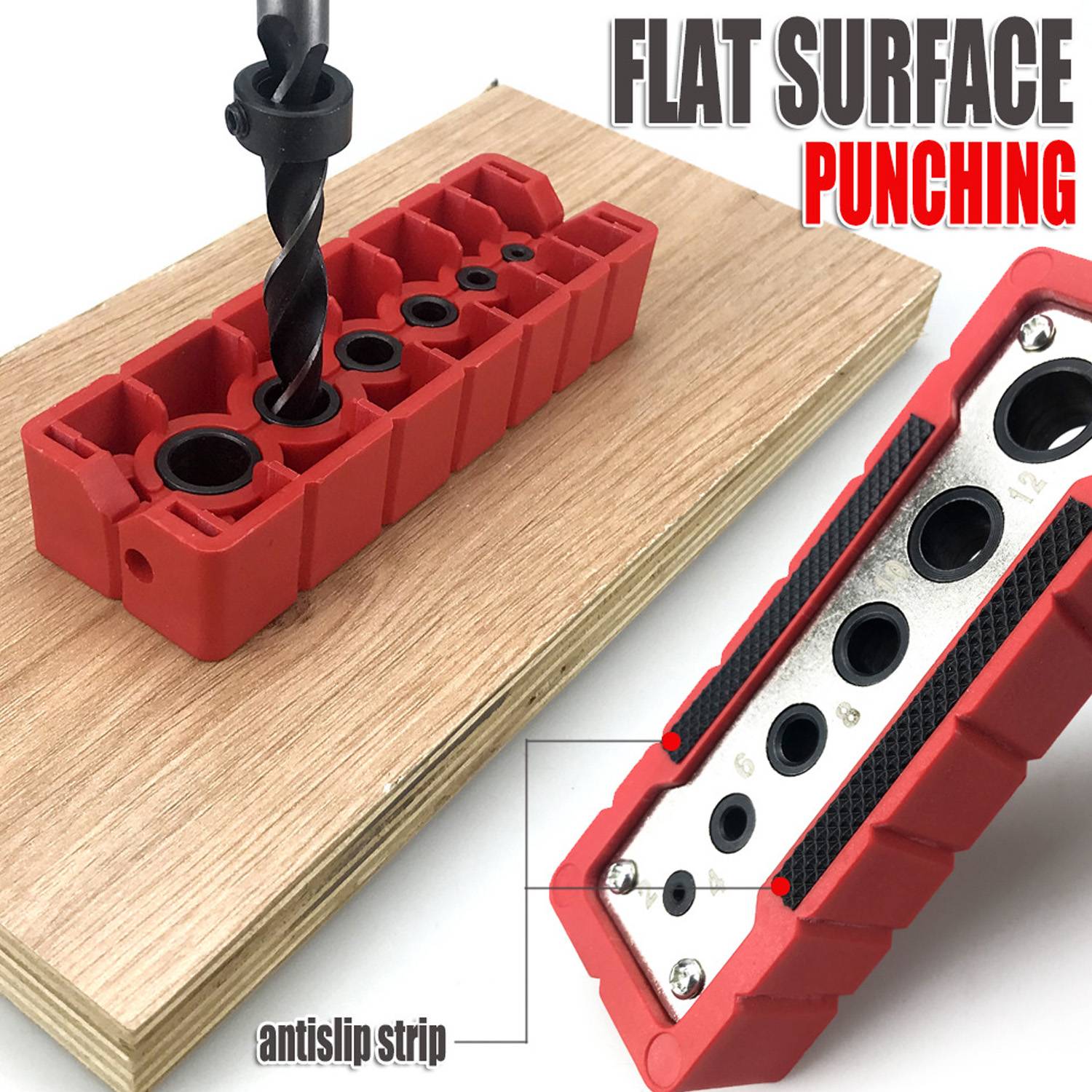 Multi-Functional Woodworking Drill Hole Jig 4