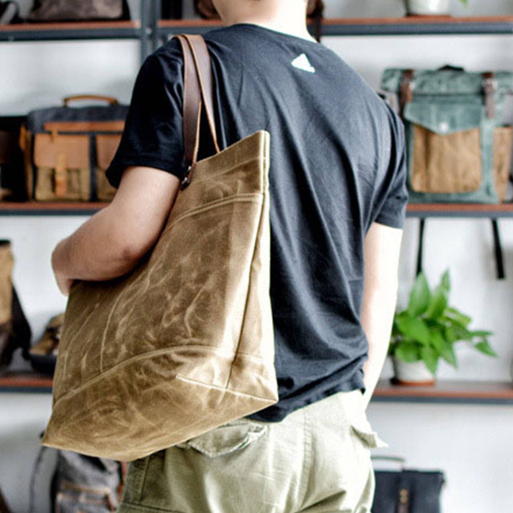 Canvas Resuable Tote bag, custom tote bag with logo imprint 3