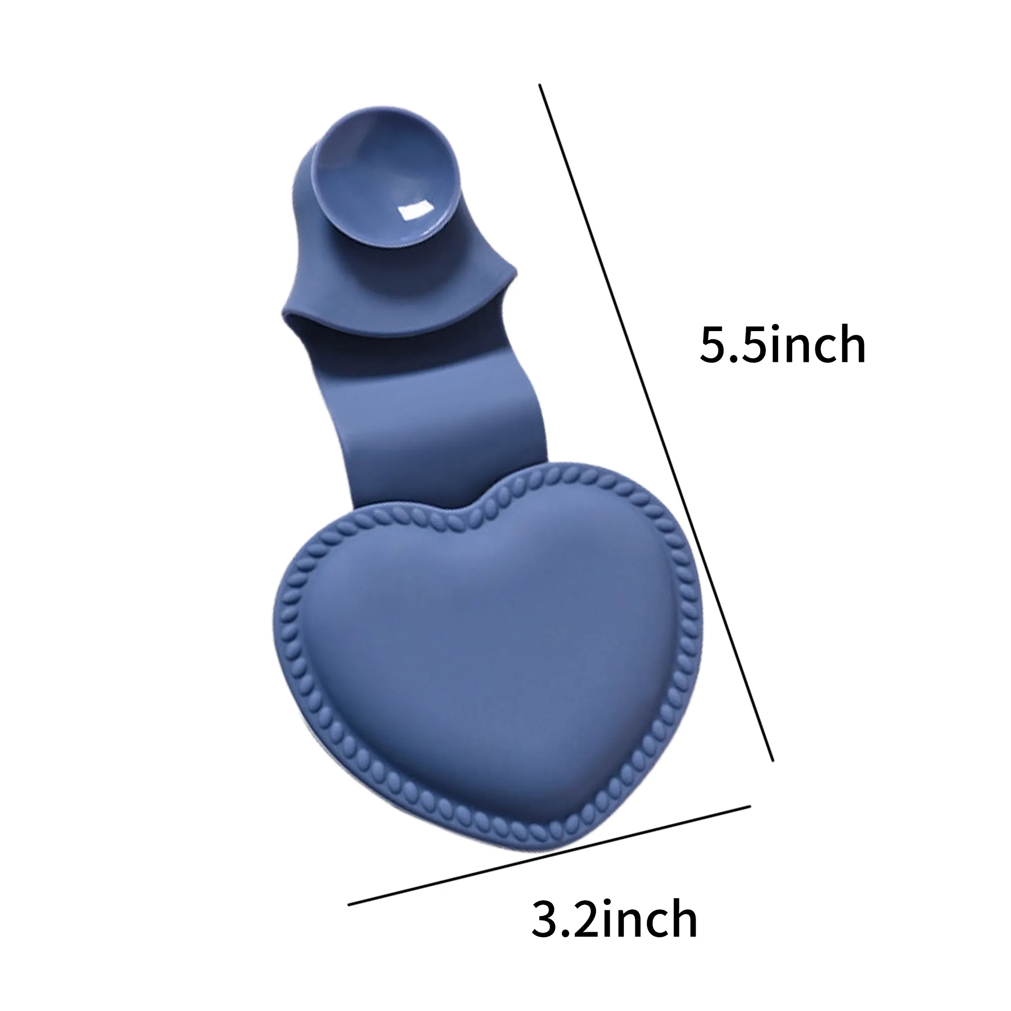 Silicone Heart Insulated Glove Clip Oven Mitts 8