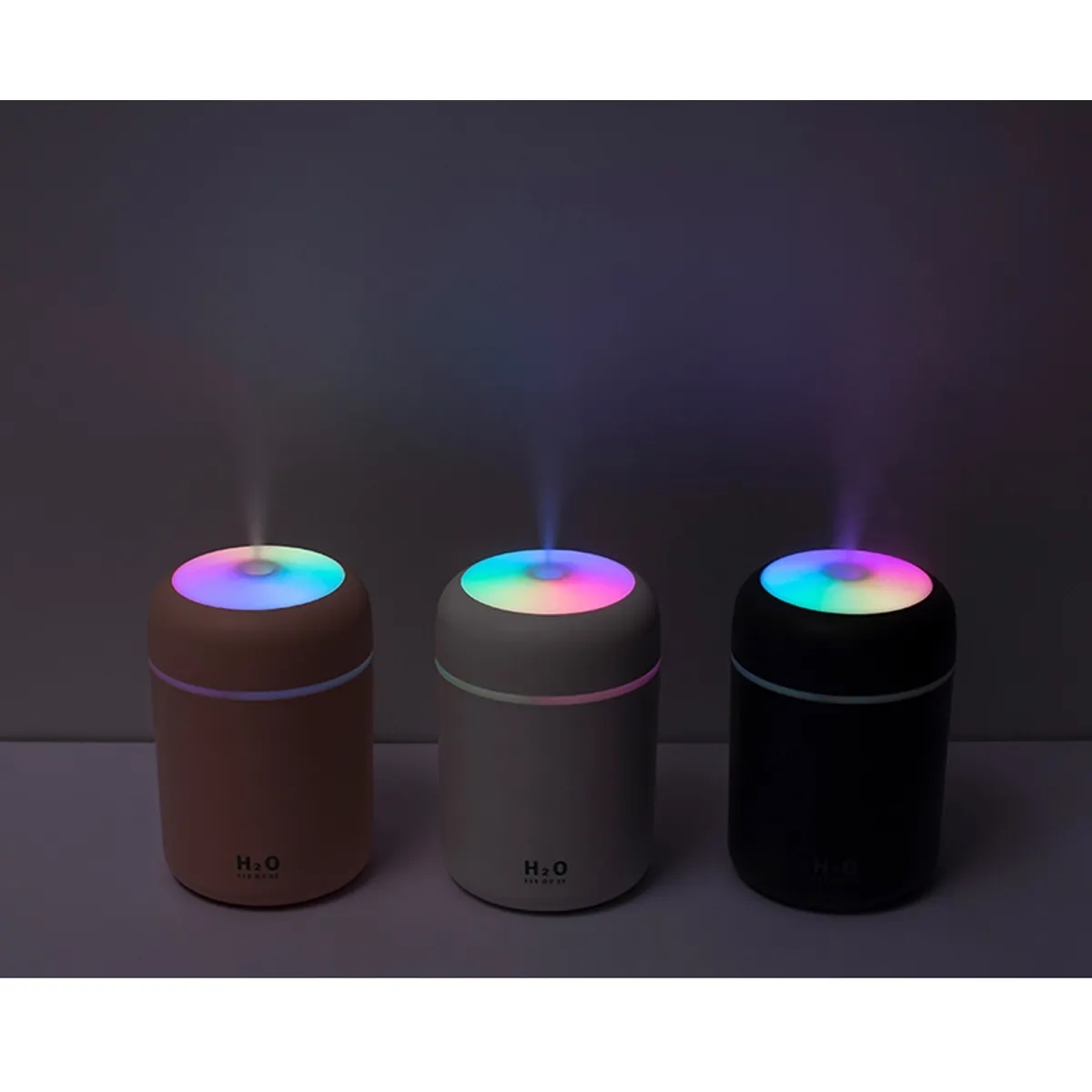 Portable USB Vaporizer with Night Light Desktop Humidifier 3