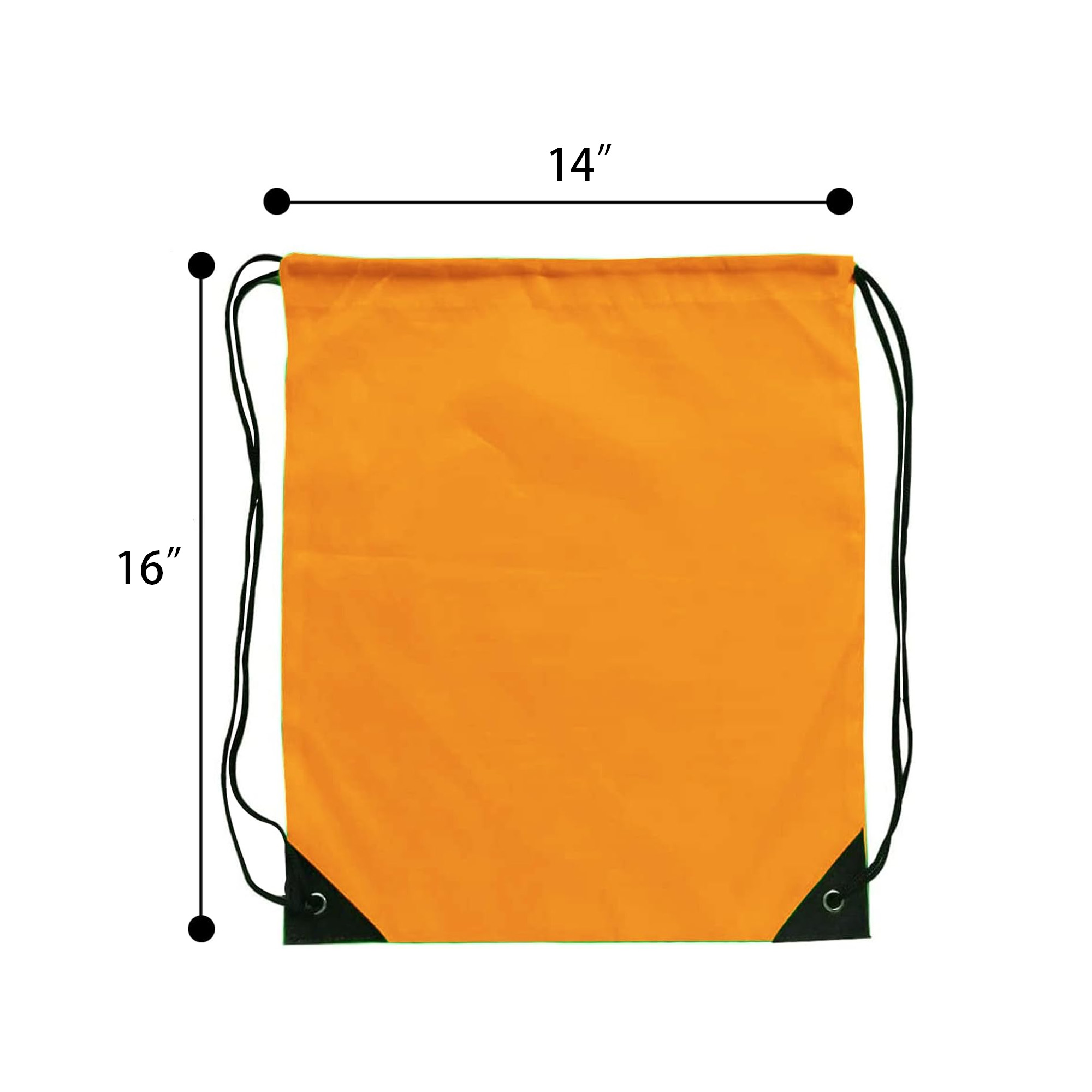 Classic Polyester Drawstring Sports Backpack 2