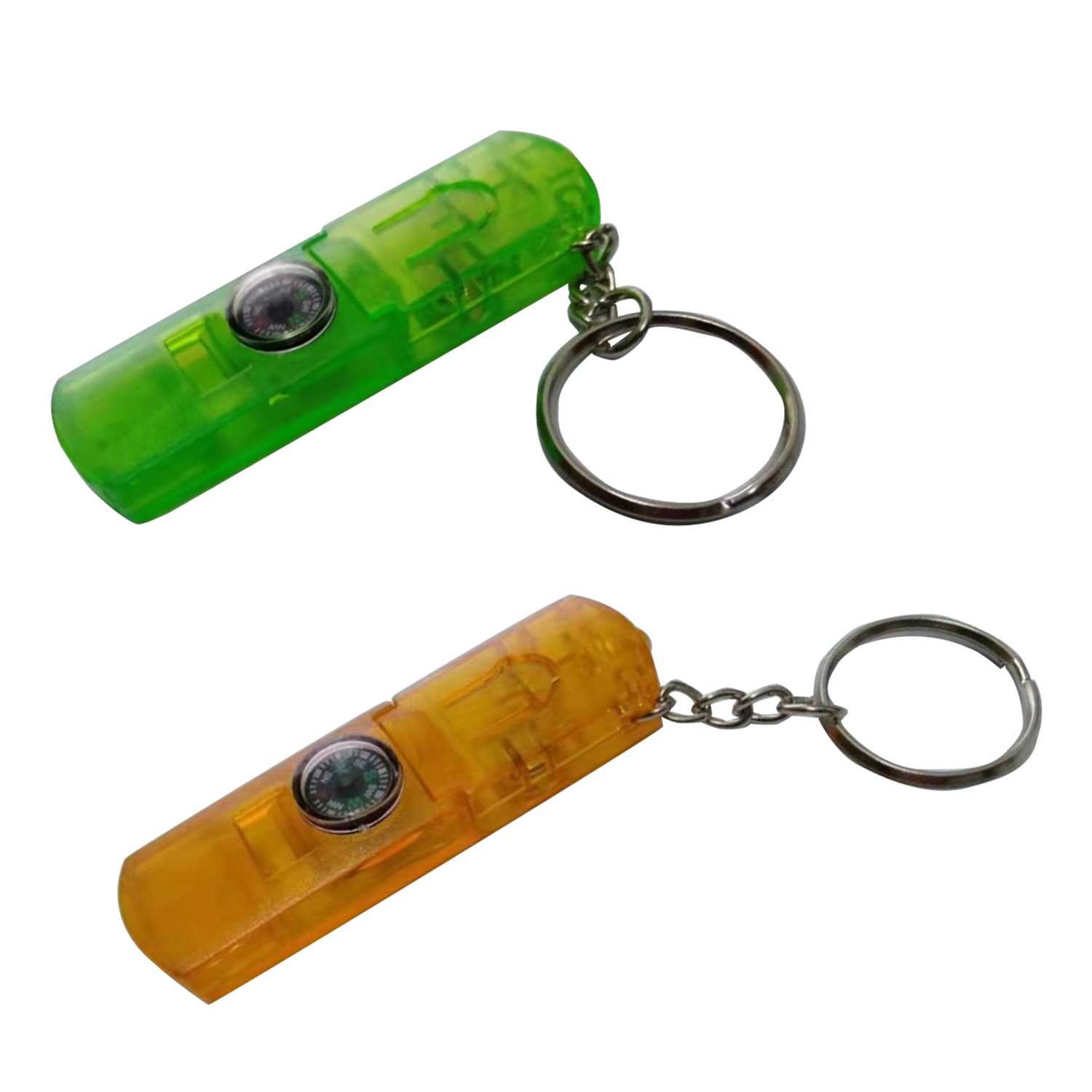 3-in-1 Compass and Whistle LED Keylight 3