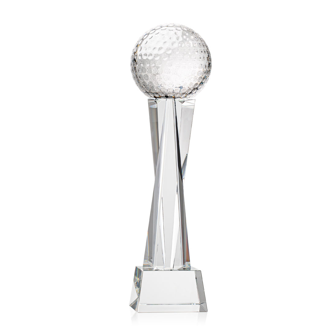 Golf Ball Award on Grafton Base - Clear 8