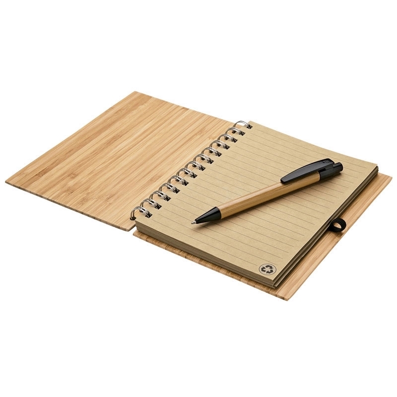 Bamboo Notebook & Pen 4
