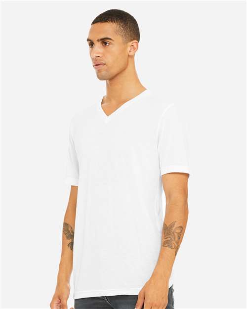Unisex Triblend V-Neck Tee - 3415 6