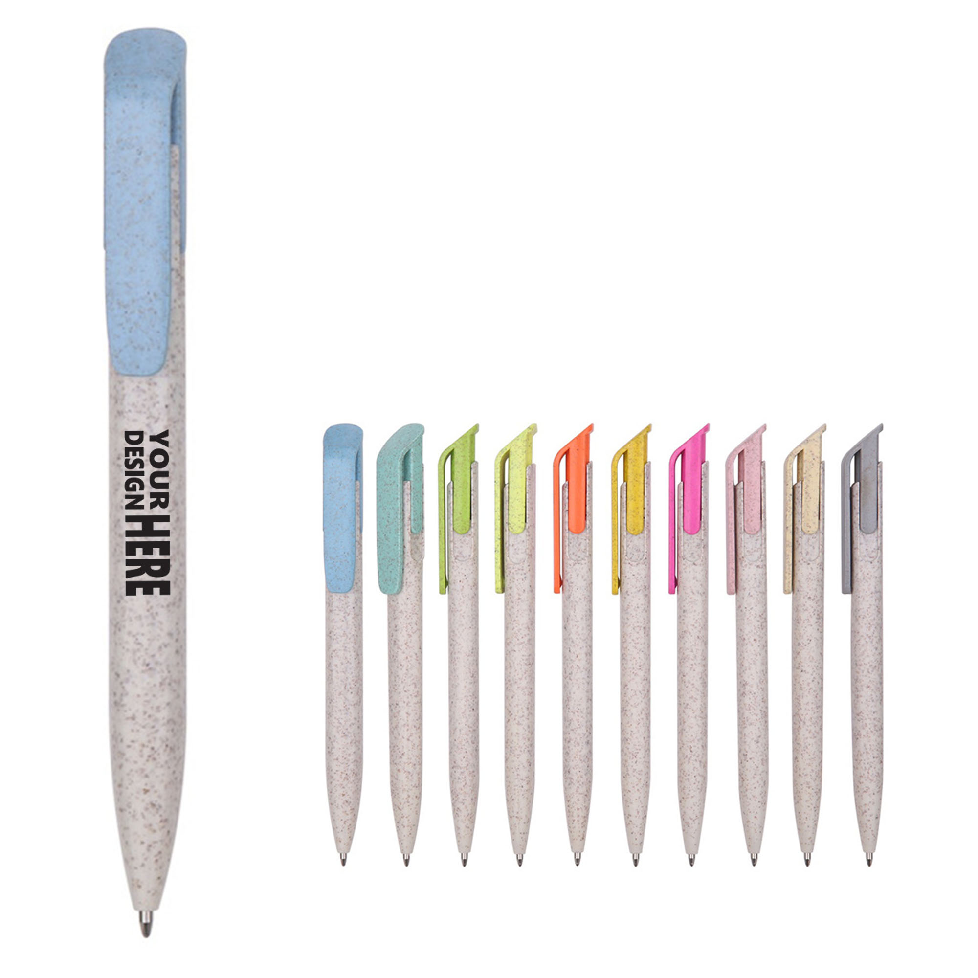 Wheat Straw Ballpoint Pen 1