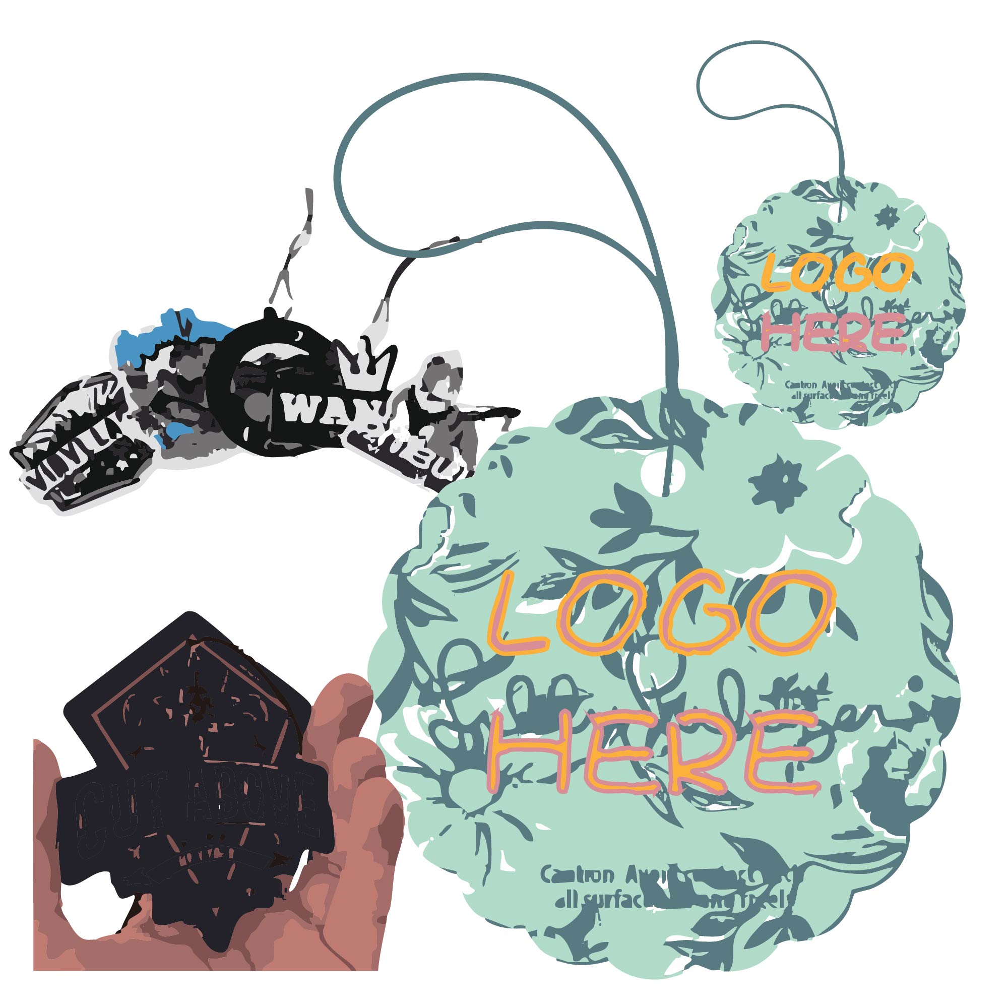 Car Paper Air Freshener 1