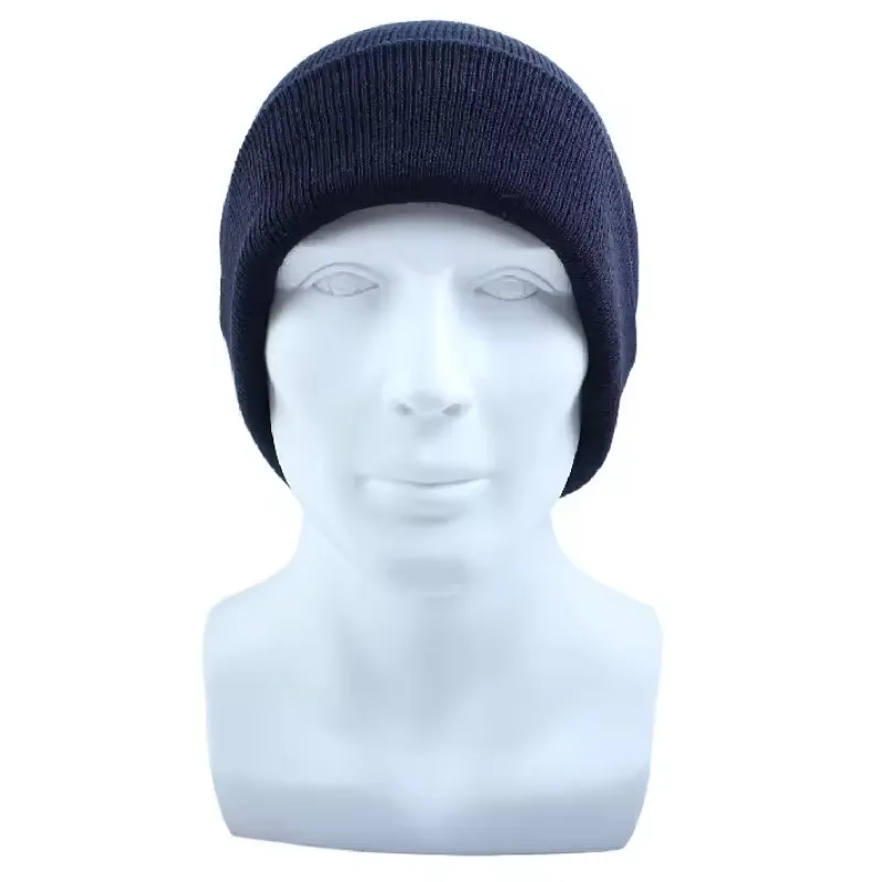 12" Cuff Acrylic Beanie 1