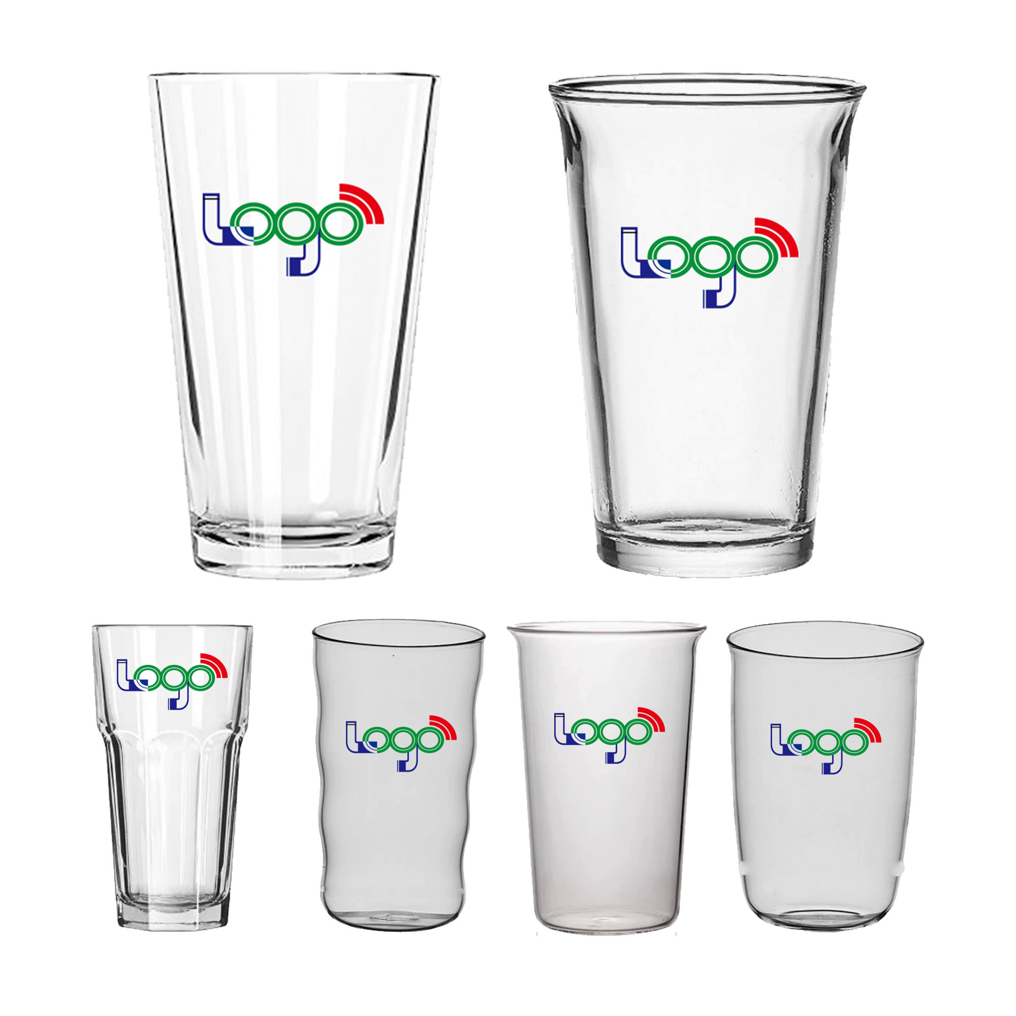 16oz Machine-Washable Glass Cup 2