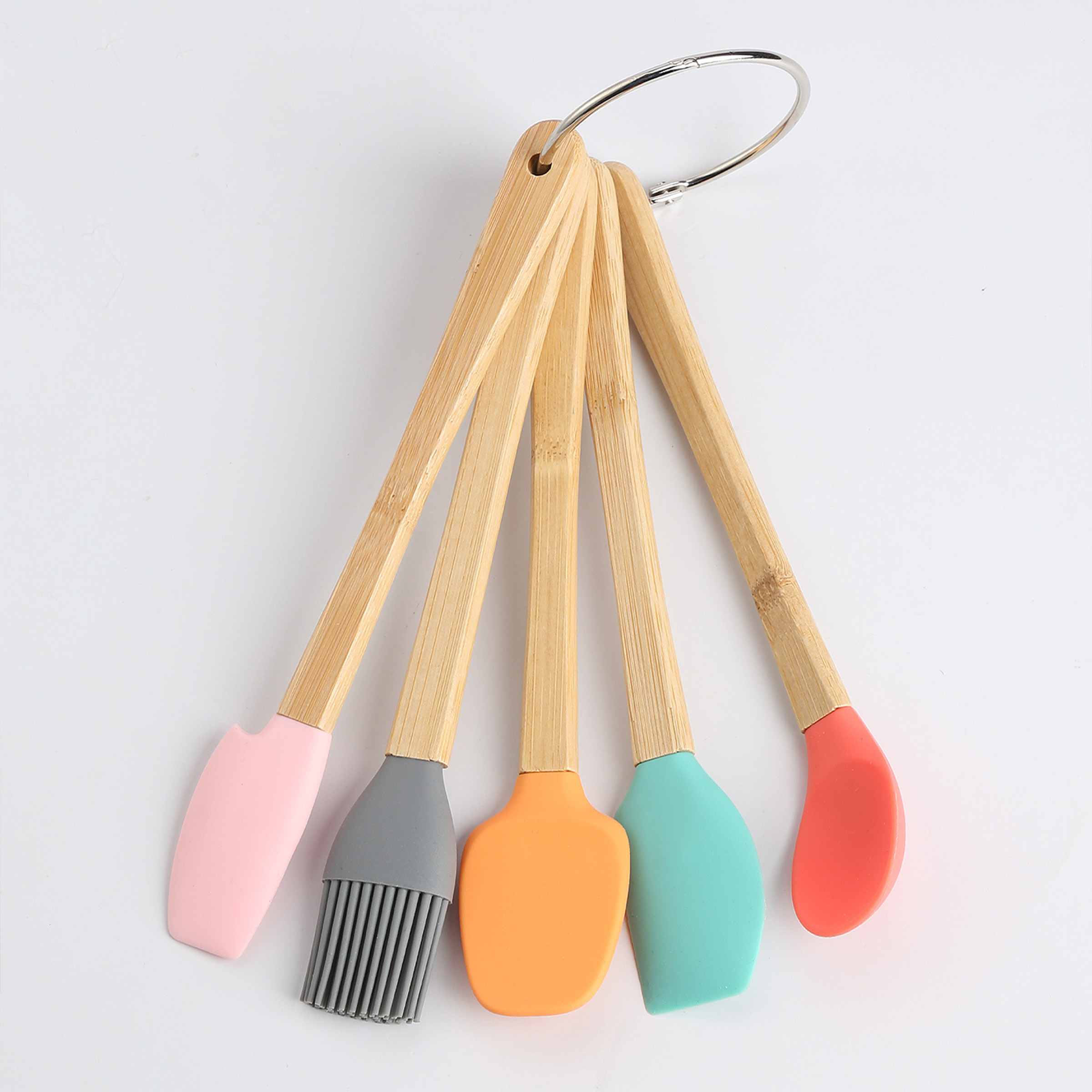 Silicone Mini Color Baking Spatula Scraper 4