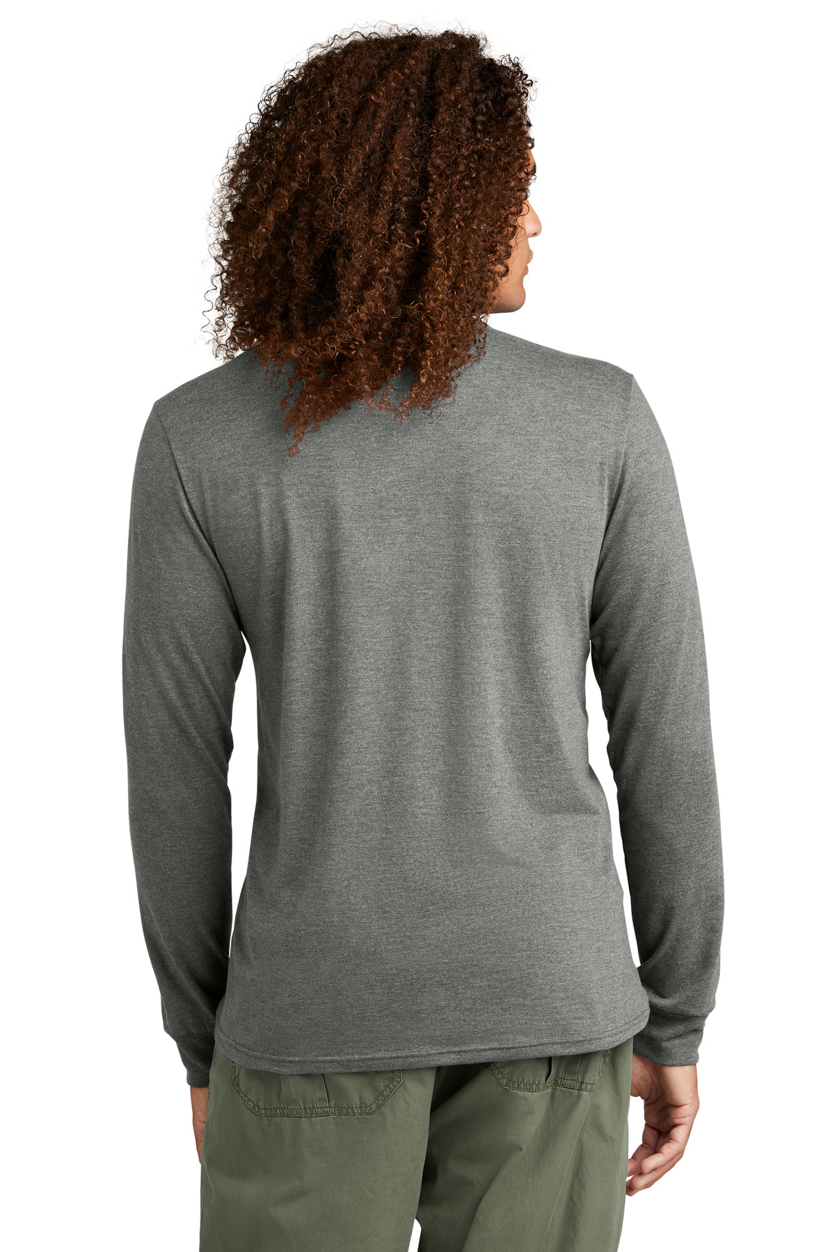 District Perfect Tri Long Sleeve Henley DT145 27