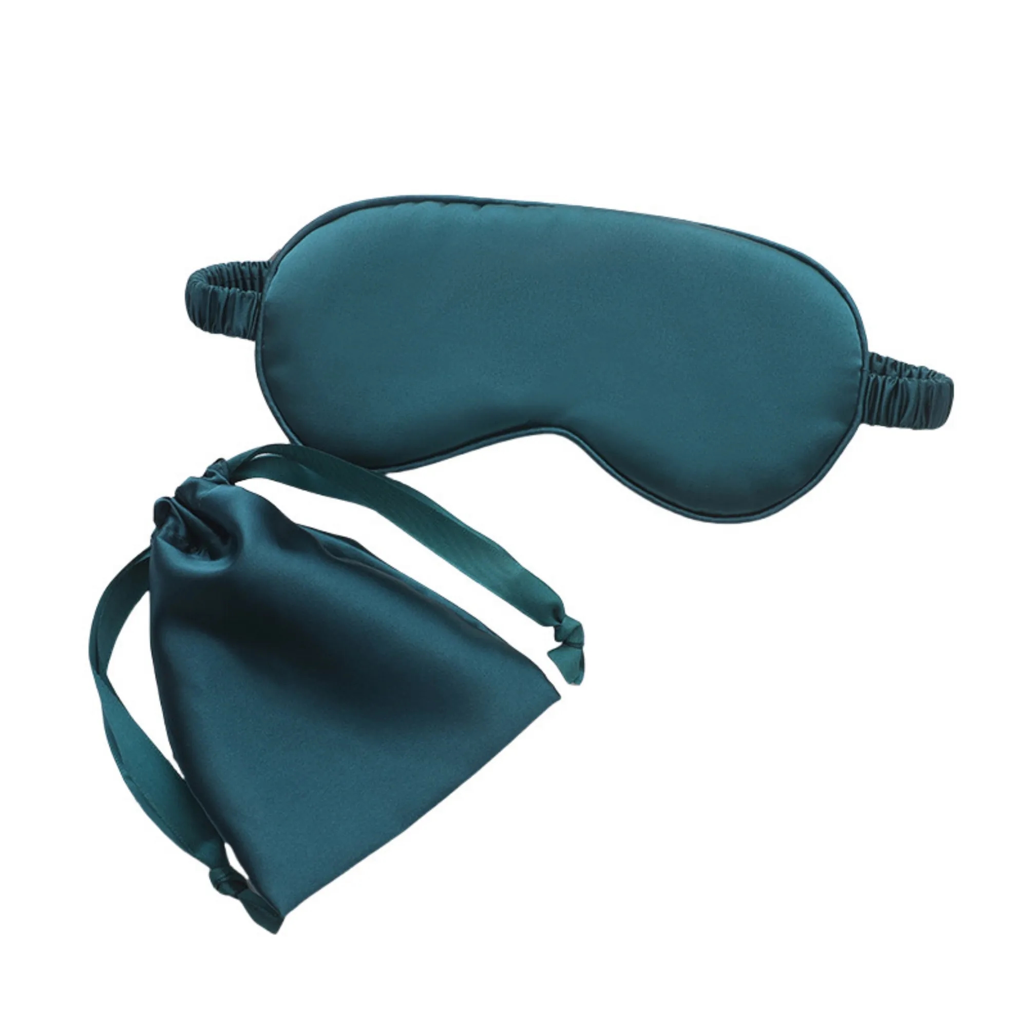 2 Piece Simulated Silk Eye Mask & Storage Bag Set 9