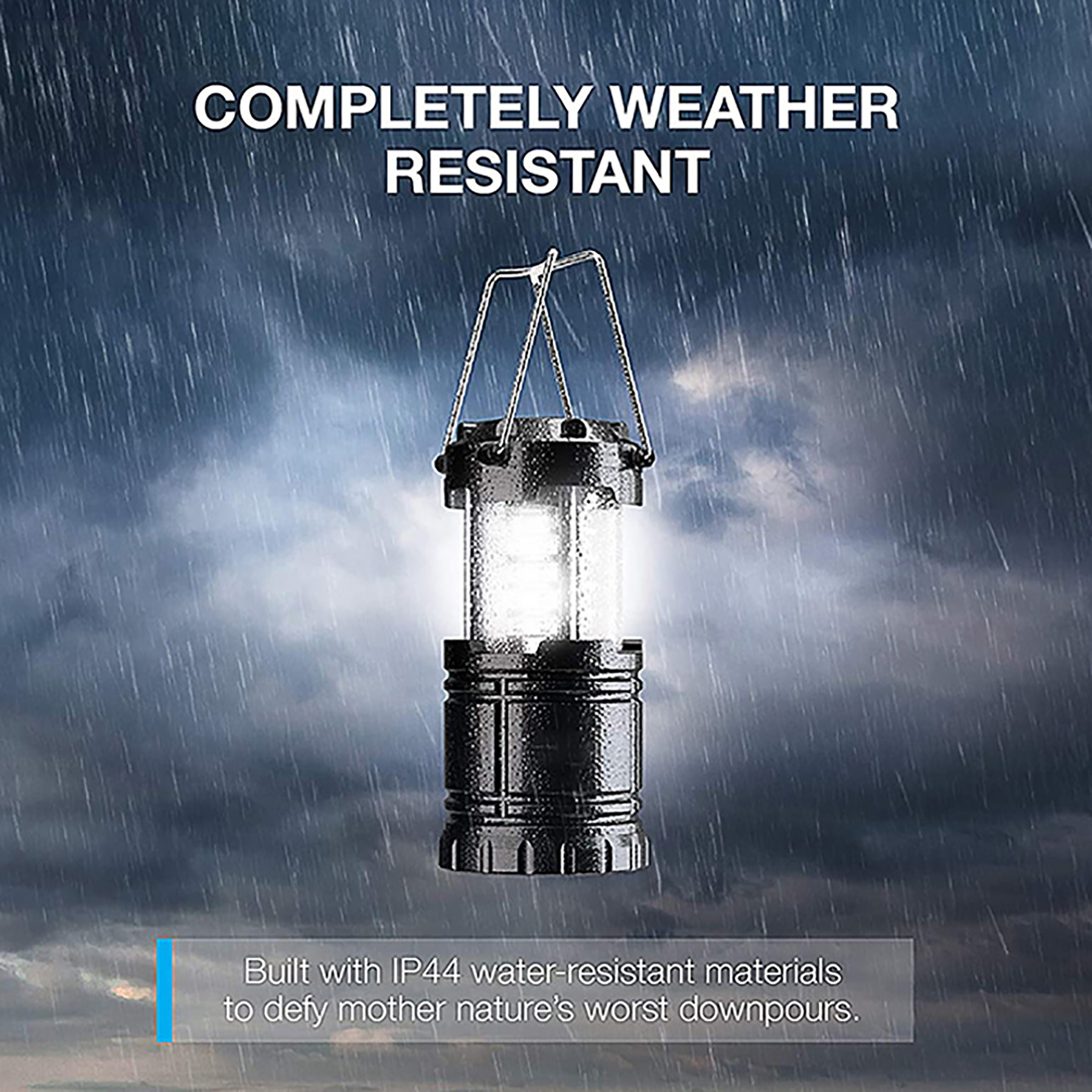 Portable LED Camping Lantern Flashlight 5