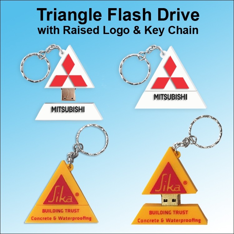 Triangle Flash Drive / USB - 8 GB Memory