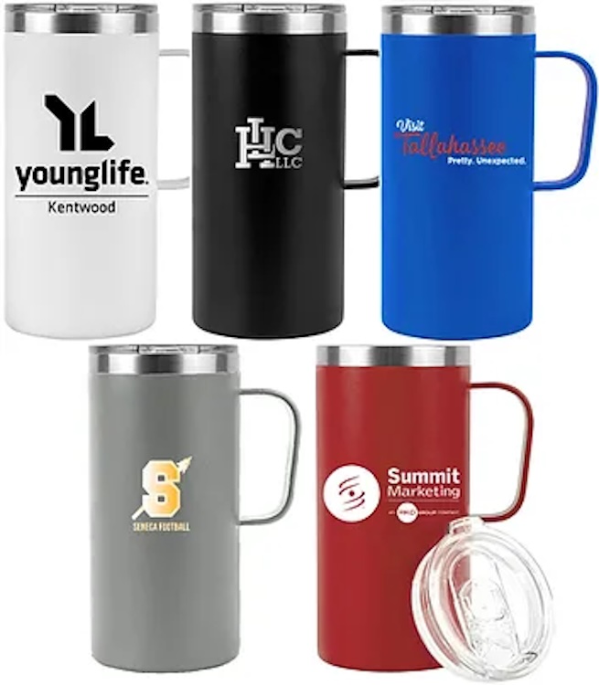 Endura 20 oz Double Wall SS Vacuum Tall Camping Mug 5